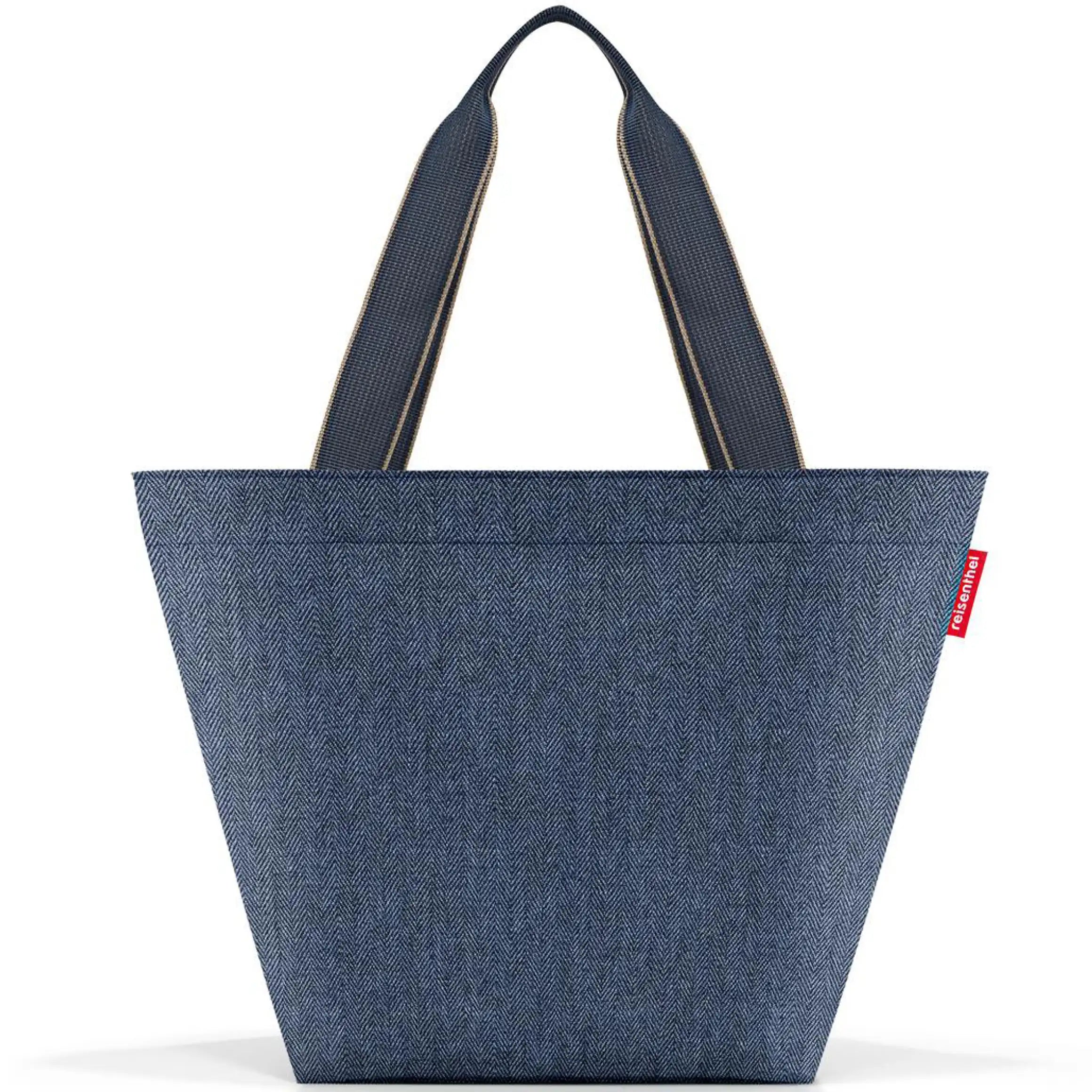 Reisenthel Shopping Shopper M - Herringbone Dark Blue
