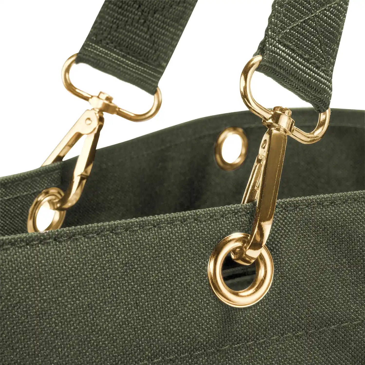 Detailaufnahme Reisenthel Shopping Shopper Forest Gold – hochwertige Verarbeitung und modernes Design