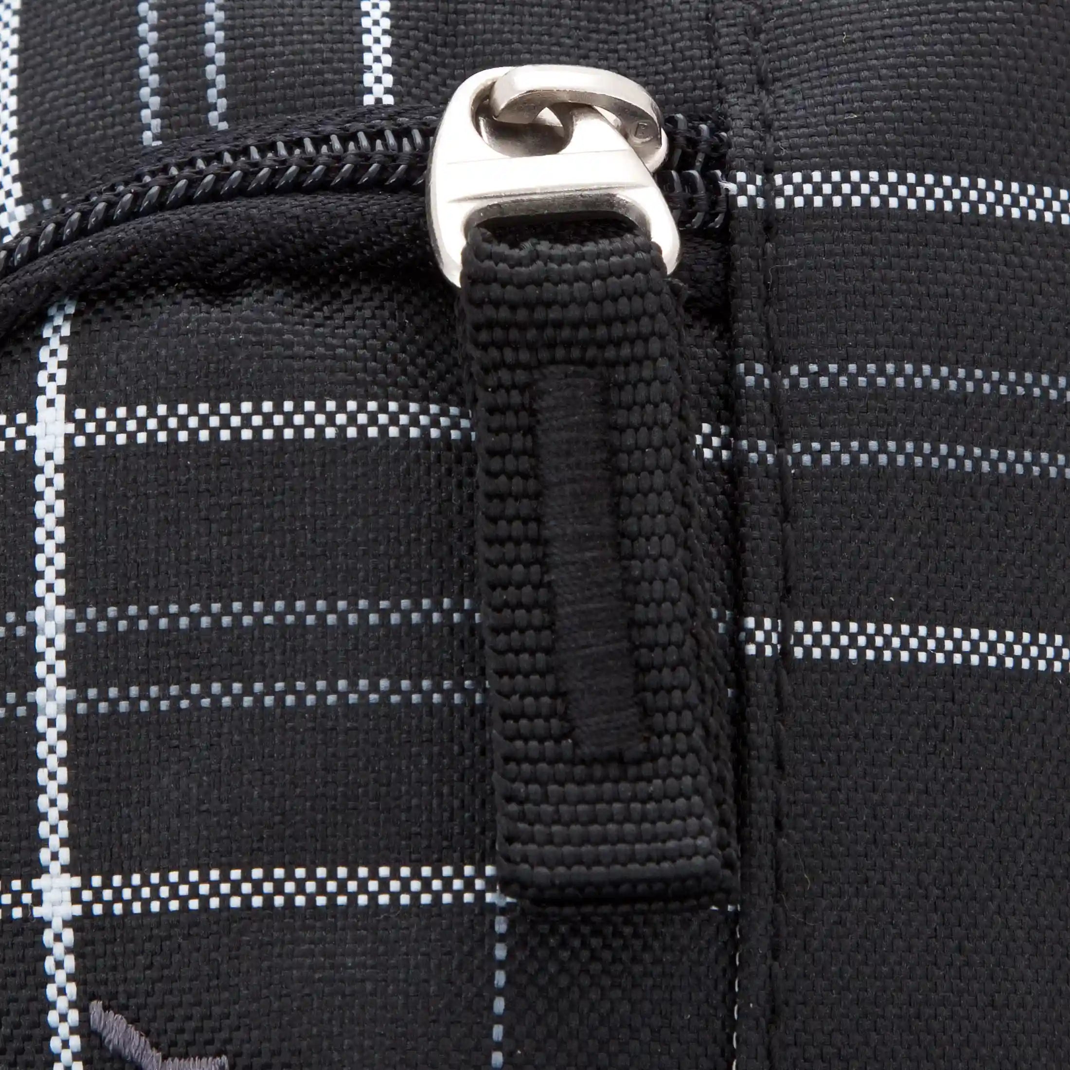 koffer-direkt.de Franky T1 pencil case 20 cm - black/blue/checkered