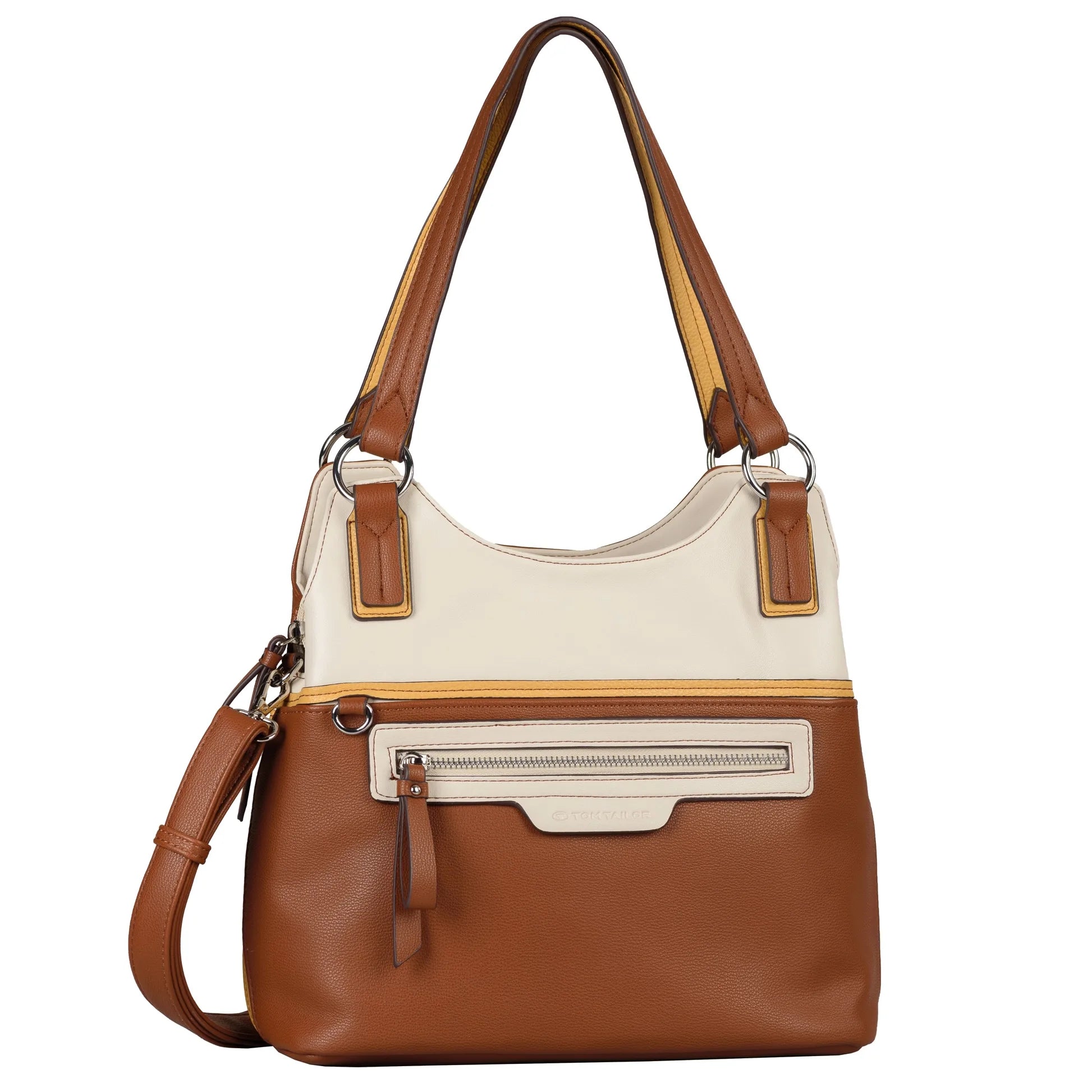 Tom Tailor Bags Jule Zip Shopper 33 cm - mixed cognac