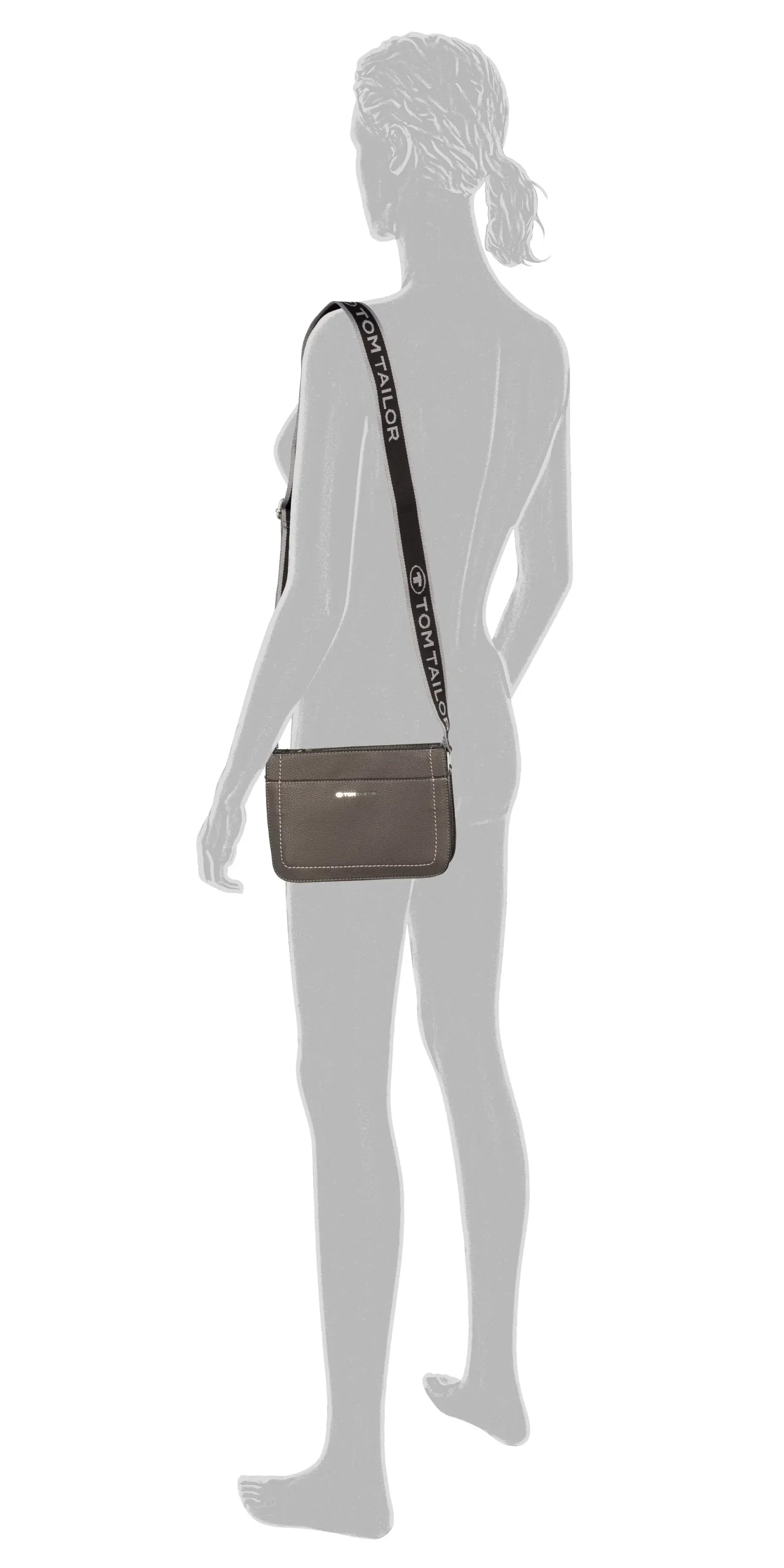Tom Tailor Arlene Cross Bag S 23 cm - charcoal