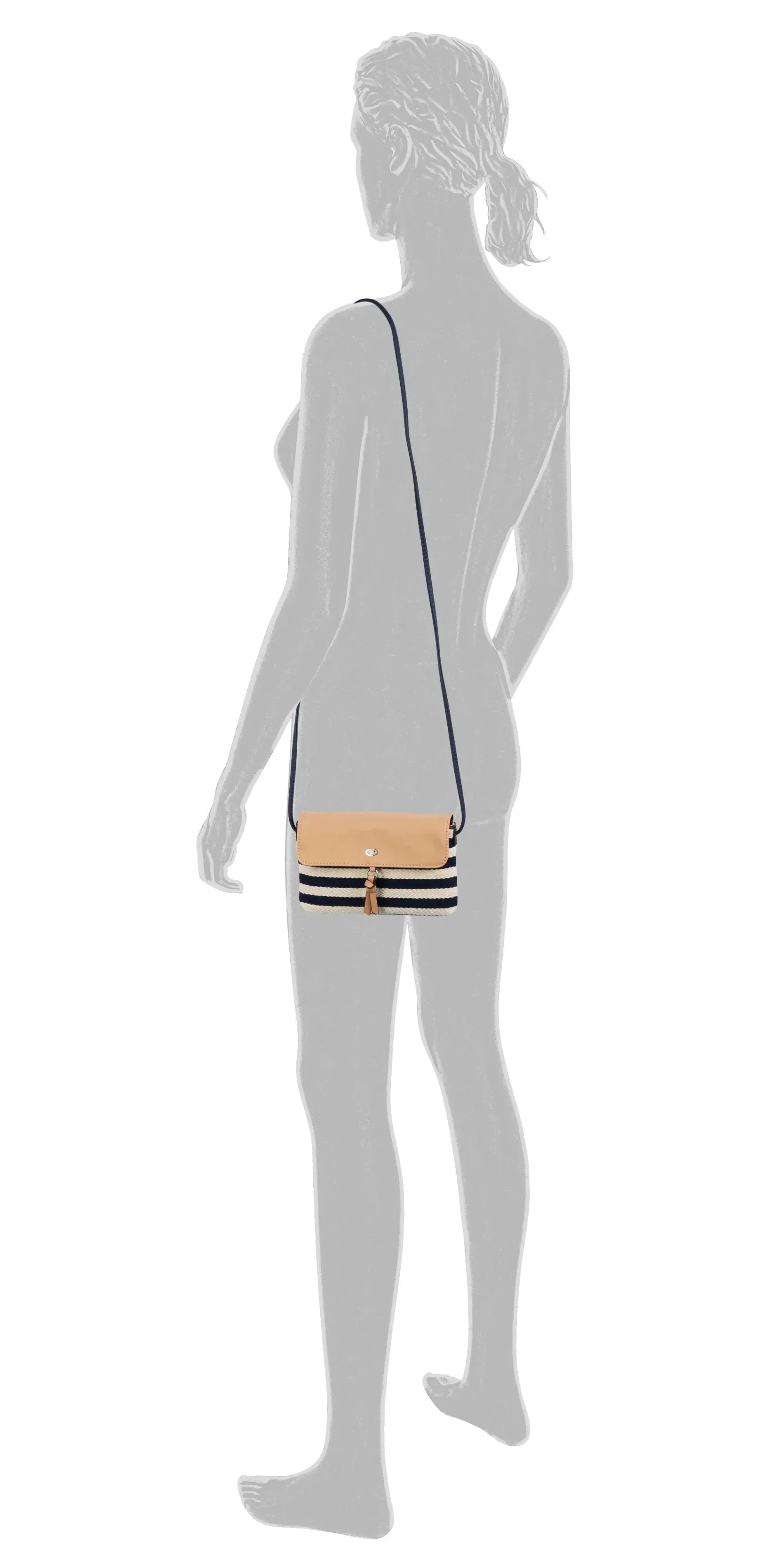 Tom Tailor Luna Mare Flap Bag S 20 cm - mixed maritim