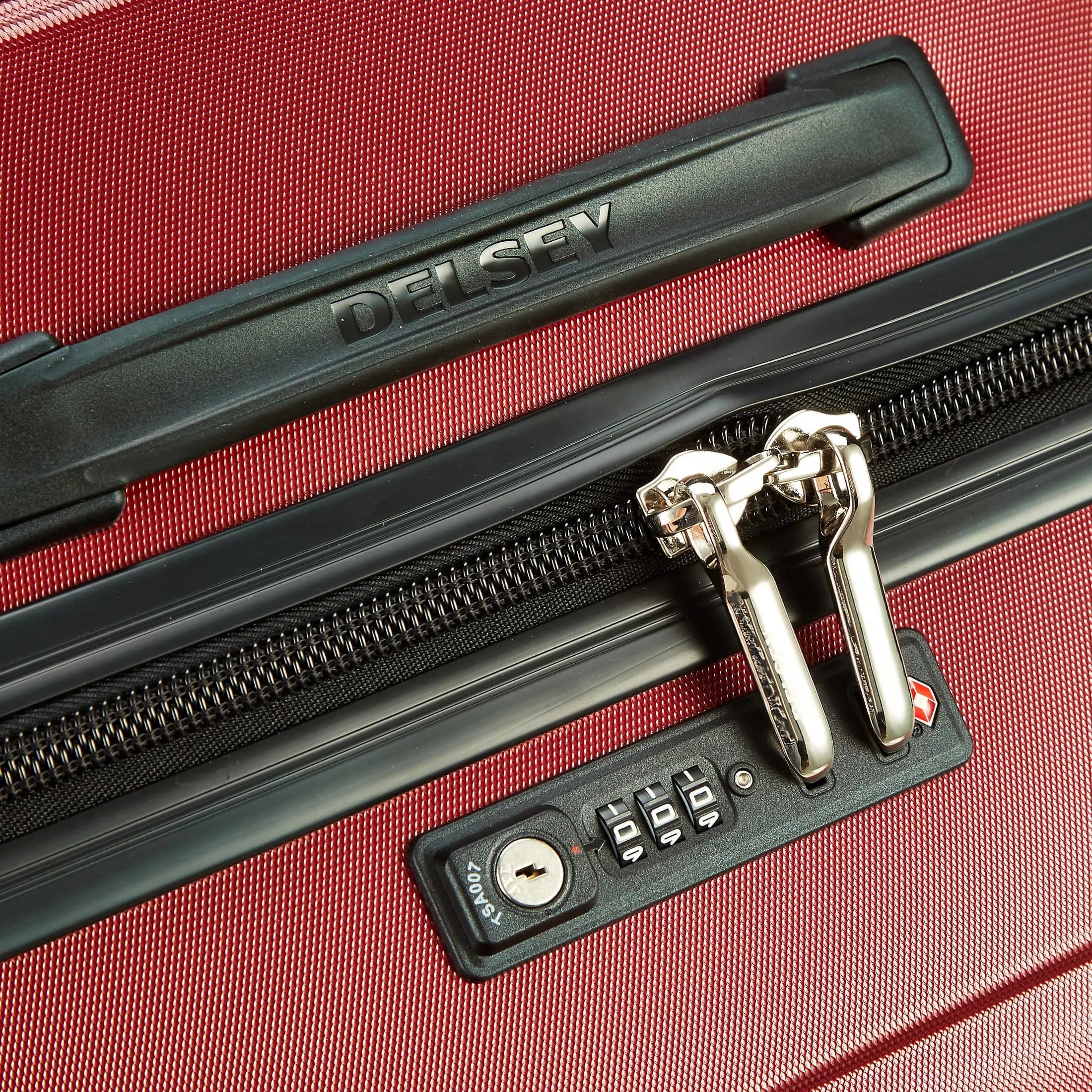 Delsey Segur 2.0 4-Rollen Trolley 81 cm - schwarz