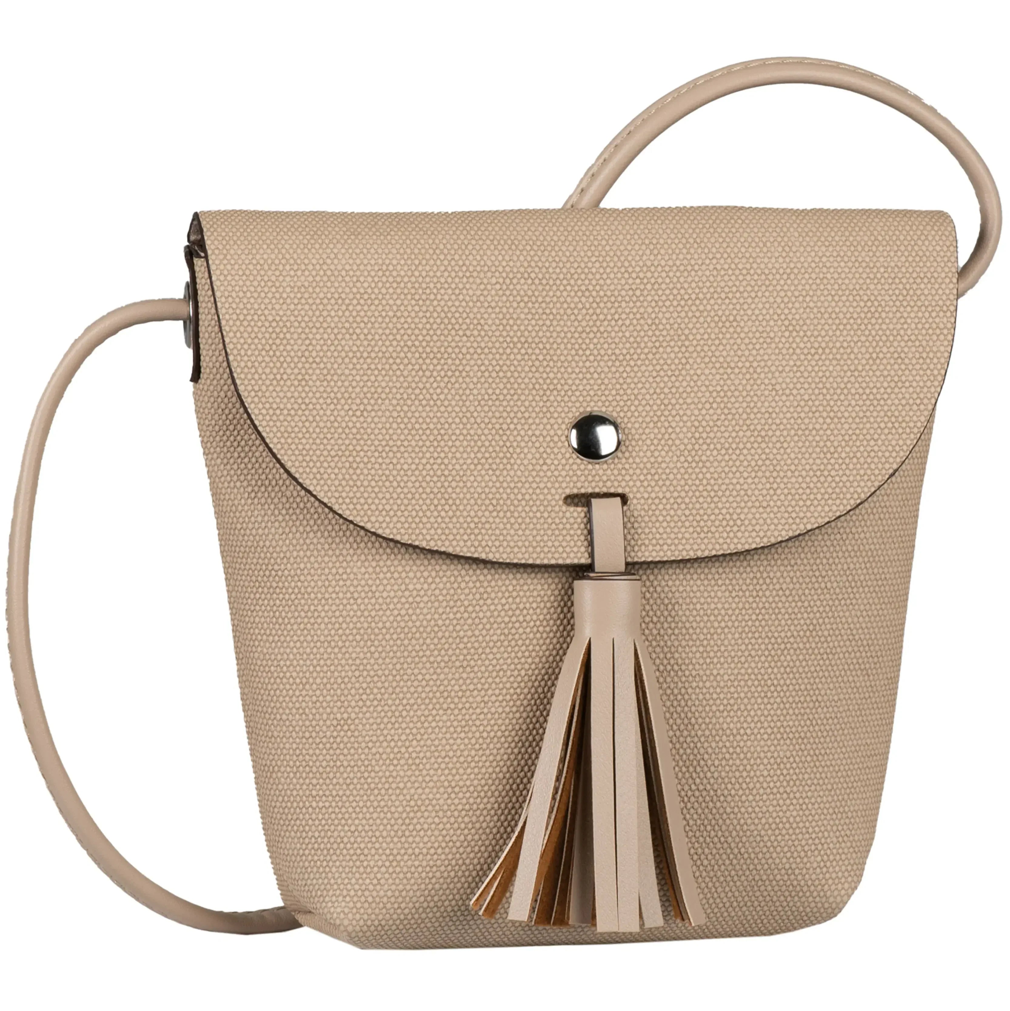 Tom Tailor Denim Ida Special Flap Bag S 17 cm - beige