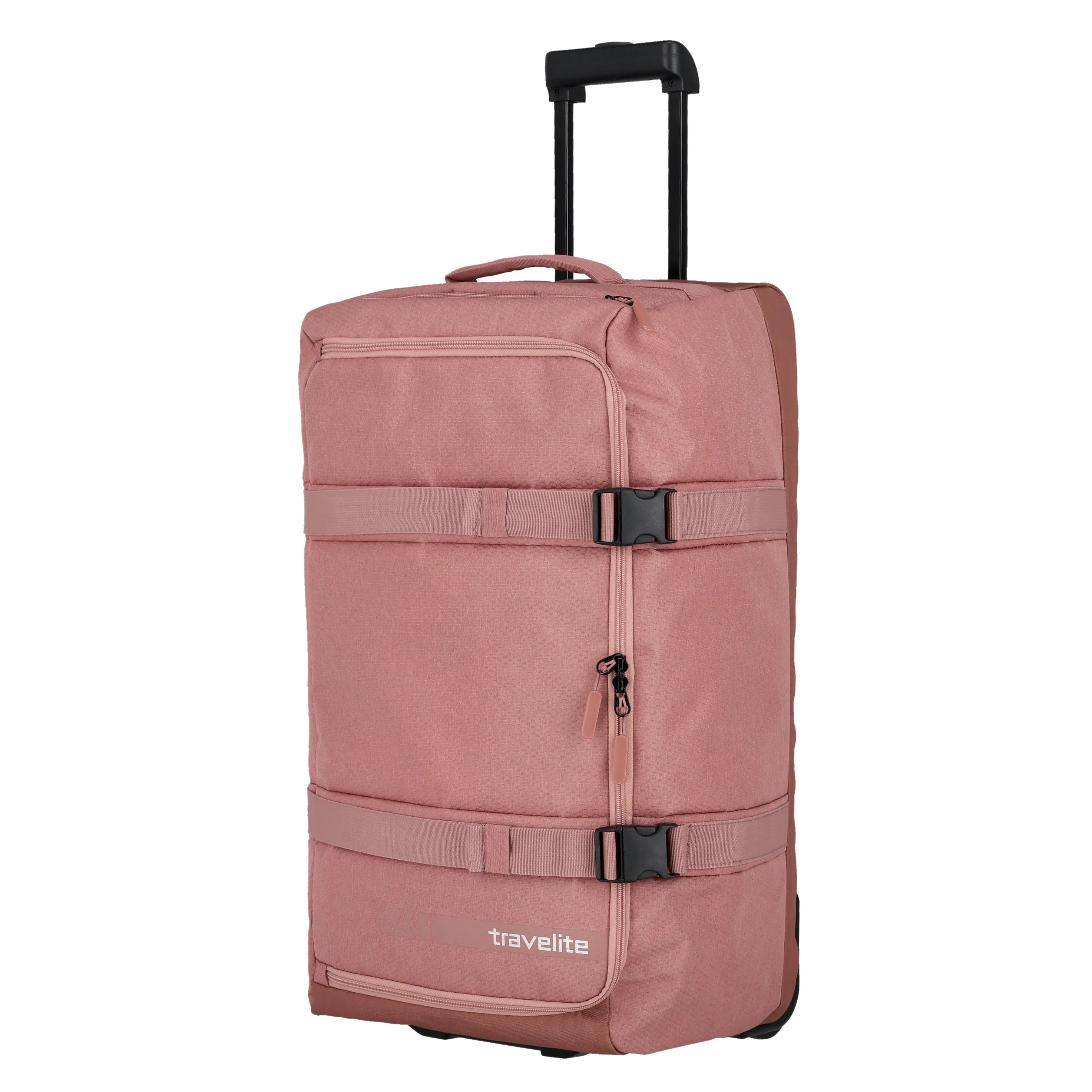 Travelite Kick Off Trolley Reisetasche L 68 cm - Rosé