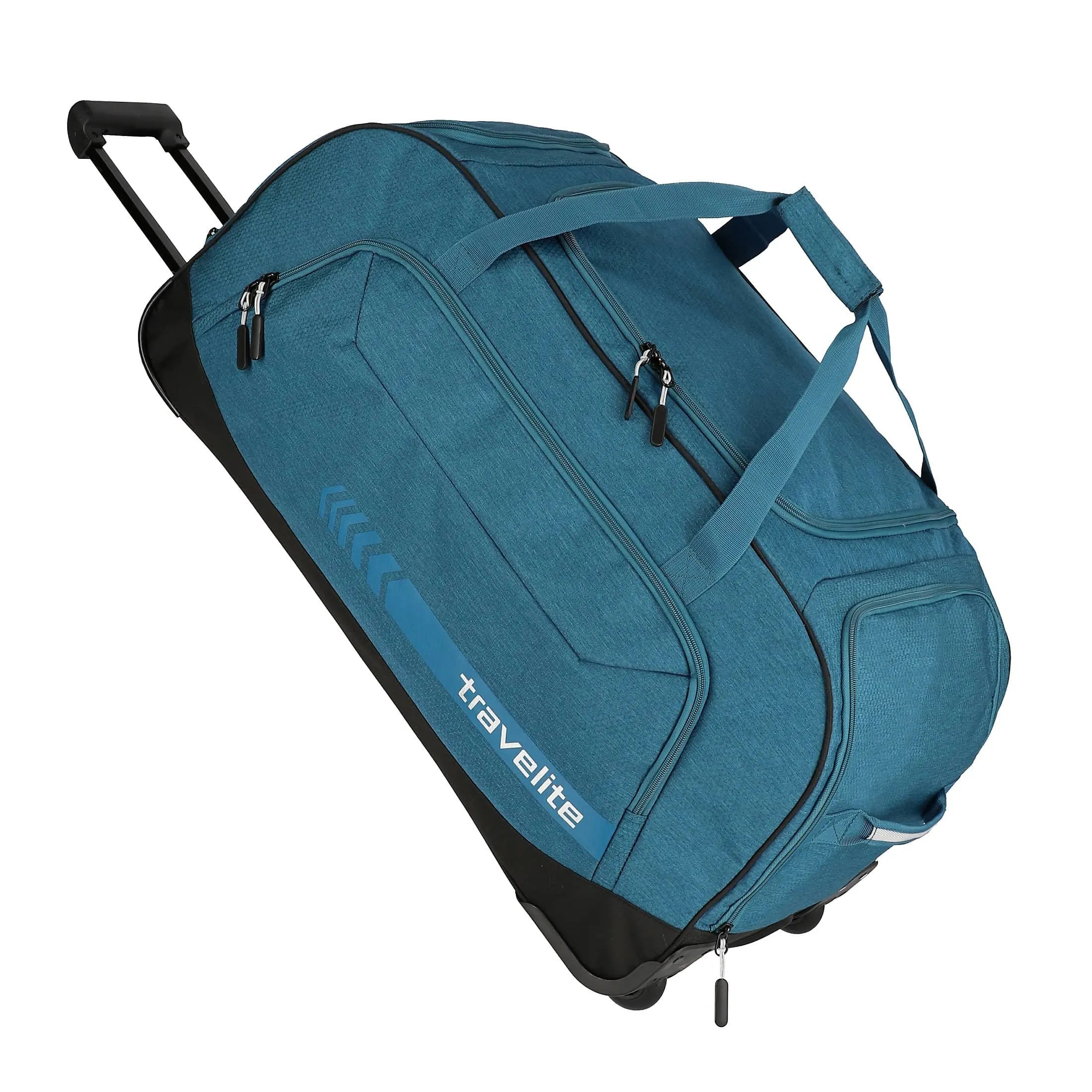 Travelite Kick Off Reisetasche auf Rollen 77 cm - petrol