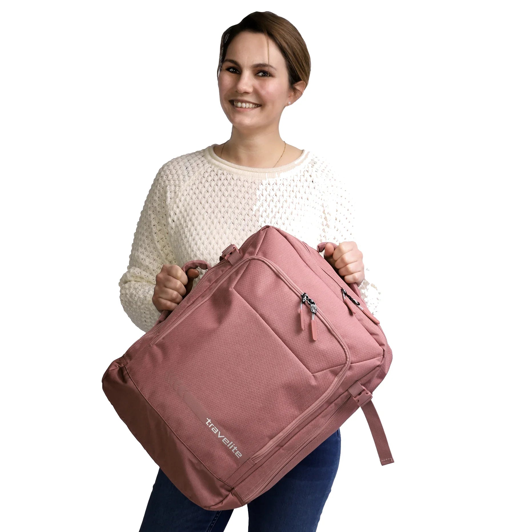 Travelite Kick Off Rucksack-Tasche 50 cm - Rosé