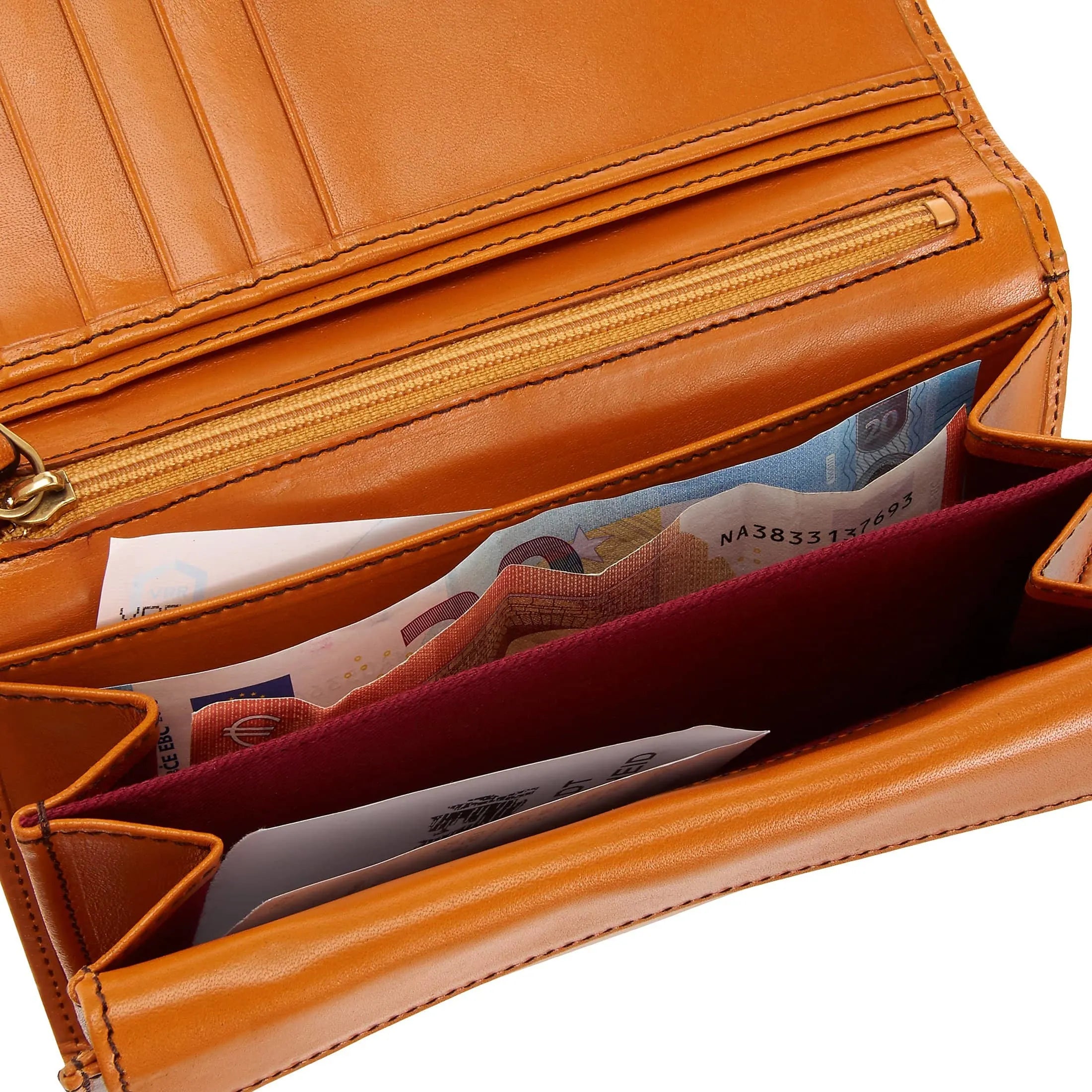 The Bridge Cortona wallet 17 cm - marrone