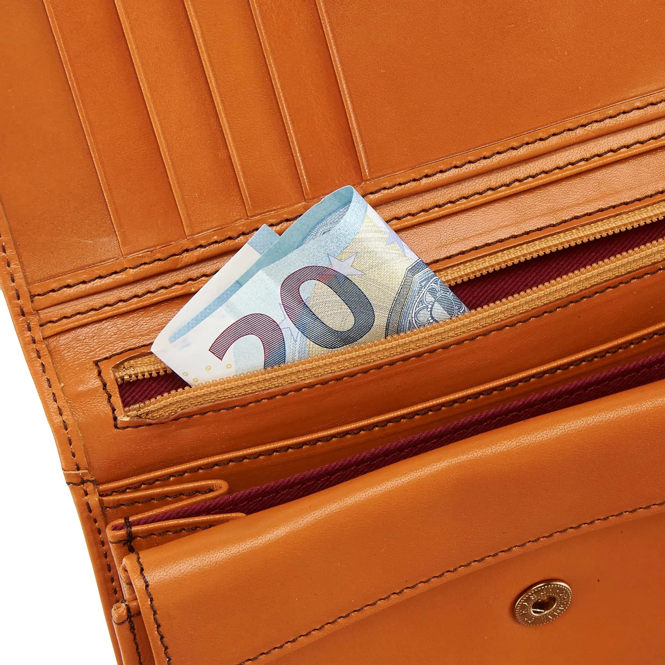 The Bridge Cortona wallet 17 cm - marrone
