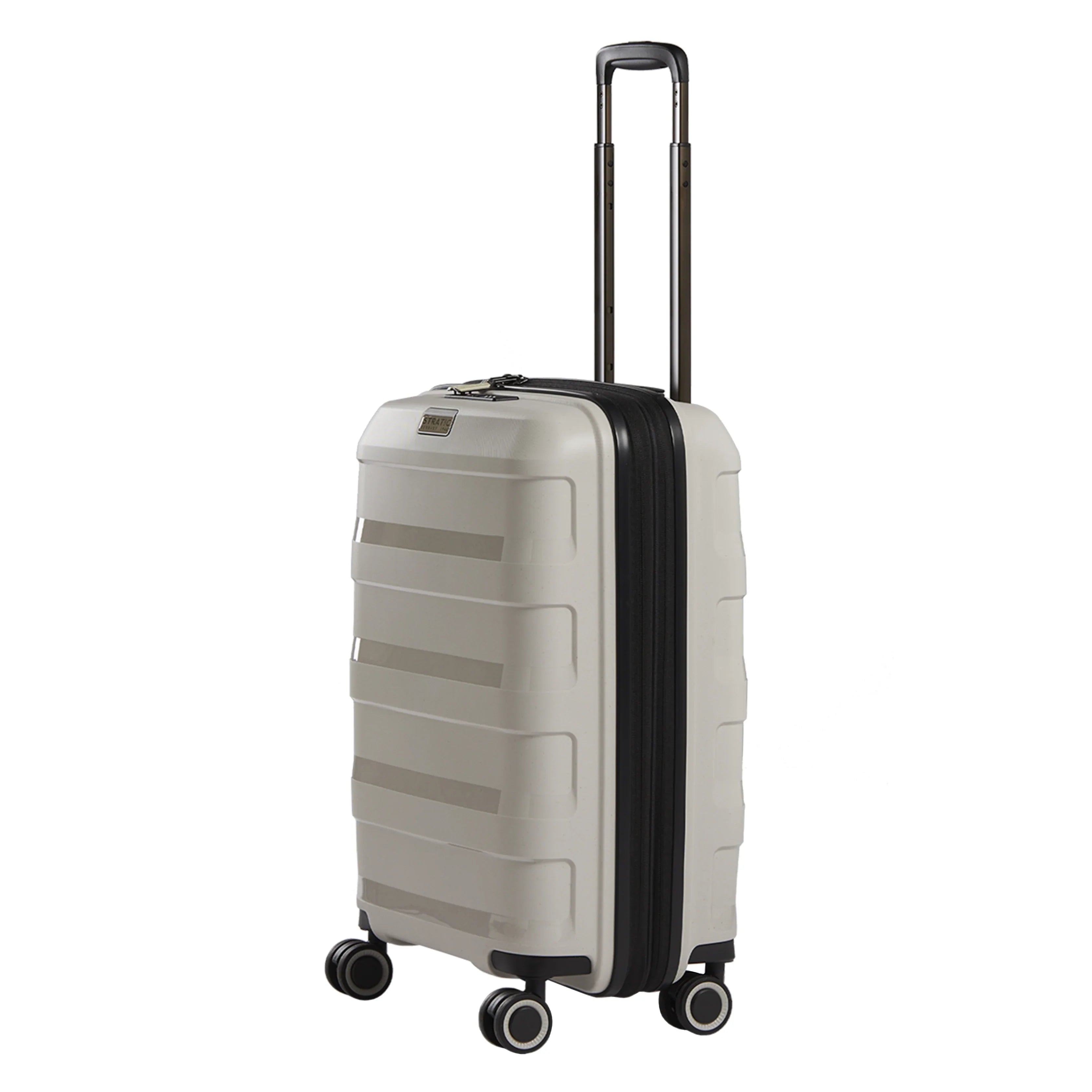 Stratic Straw+ 4-Rollen Trolley 55 cm - beige