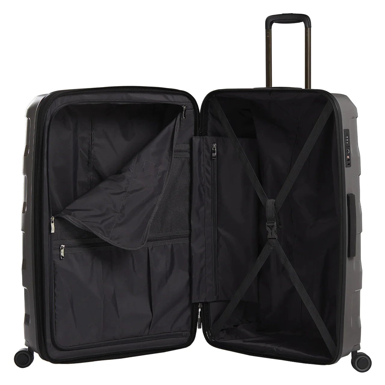 Stratic Straw+ 4-Rollen Trolley 75 cm - beige