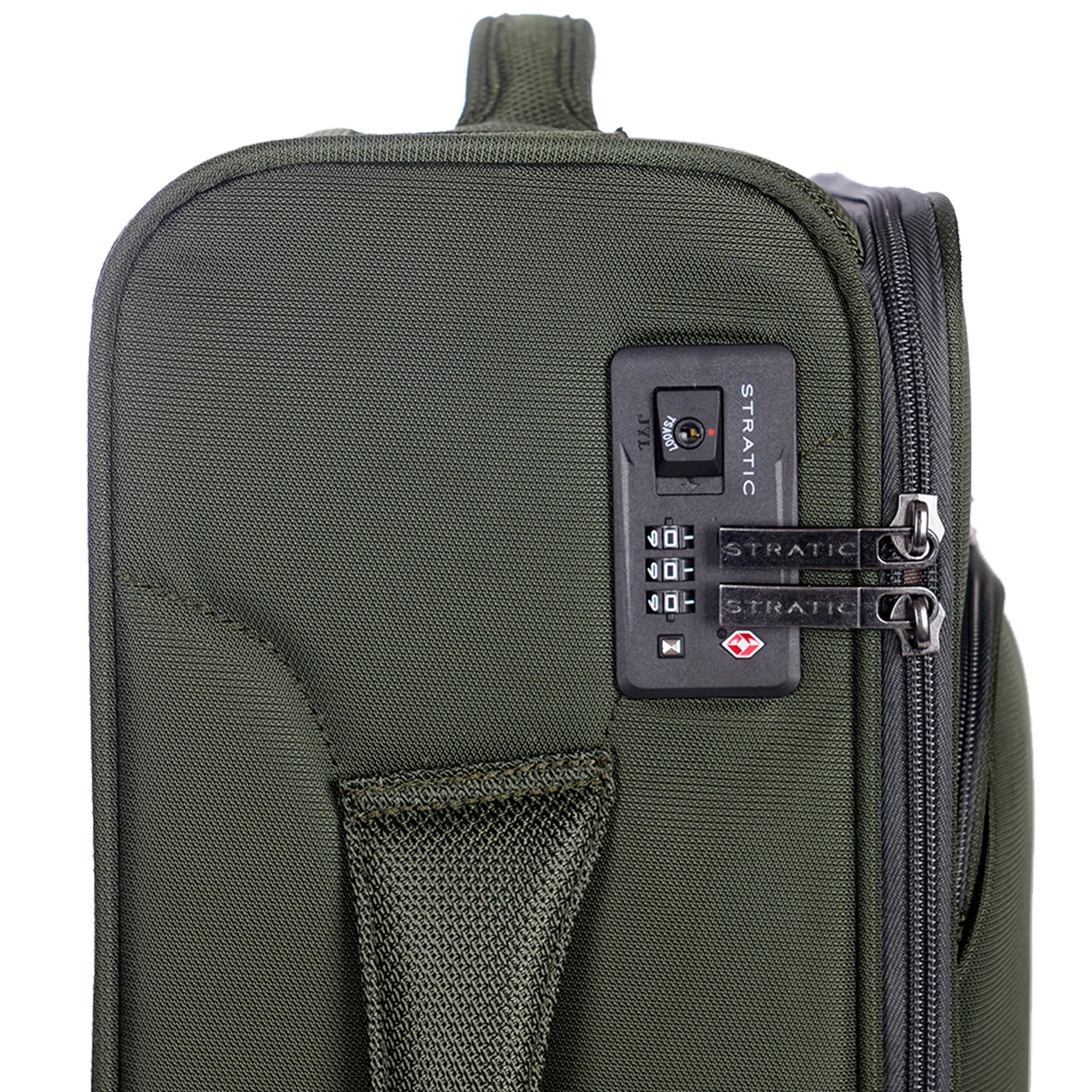 Stratic Mix 4-wheel cabin trolley 55 cm - steel