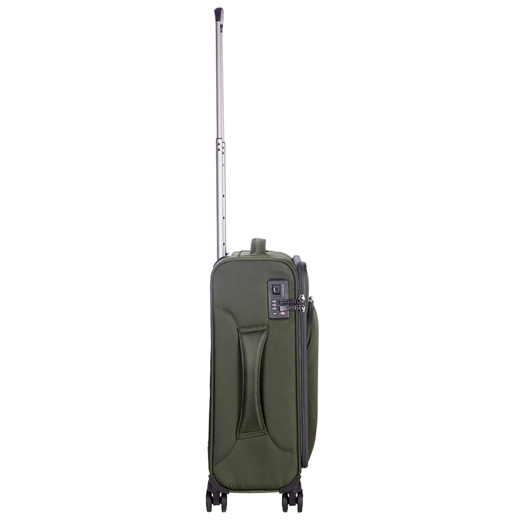 Stratic Mix 4-wheel cabin trolley 55 cm - steel