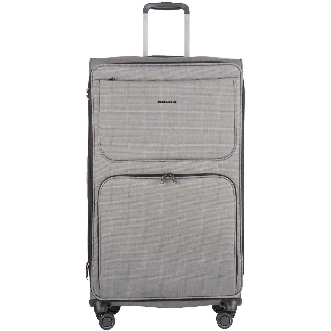 Stratic Bendigo Light + 4-wheel trolley 84 cm - silver
