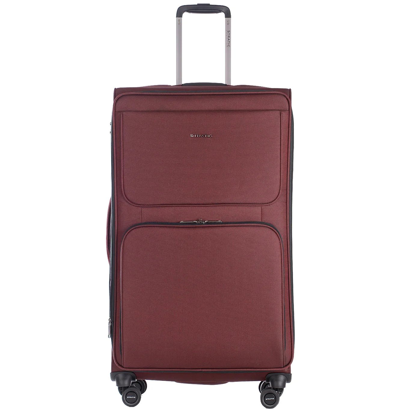 Stratic Bendigo Light + 4-wheel trolley 84 cm - redwine