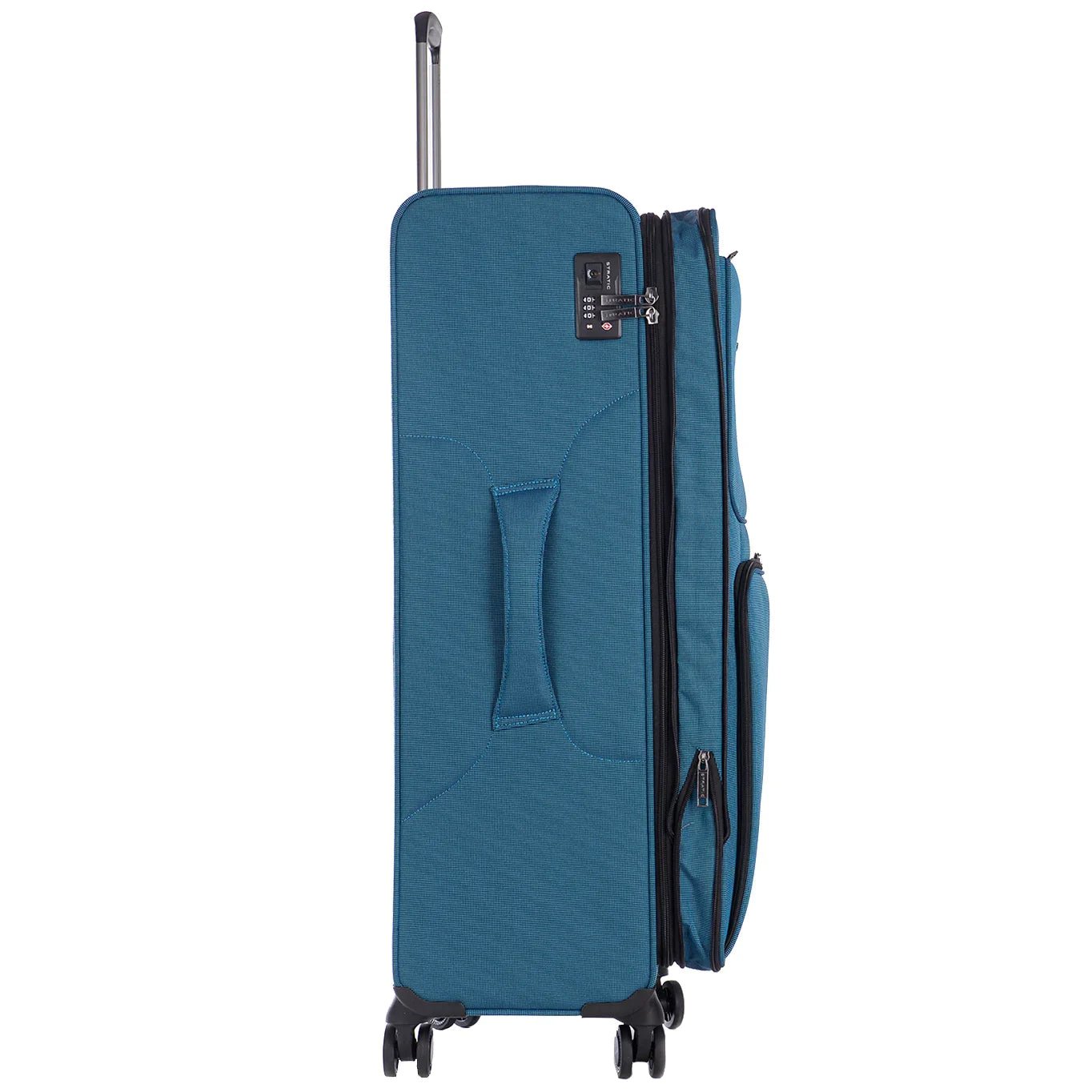Stratic Bendigo Light + 4-wheel trolley 84 cm - redwine