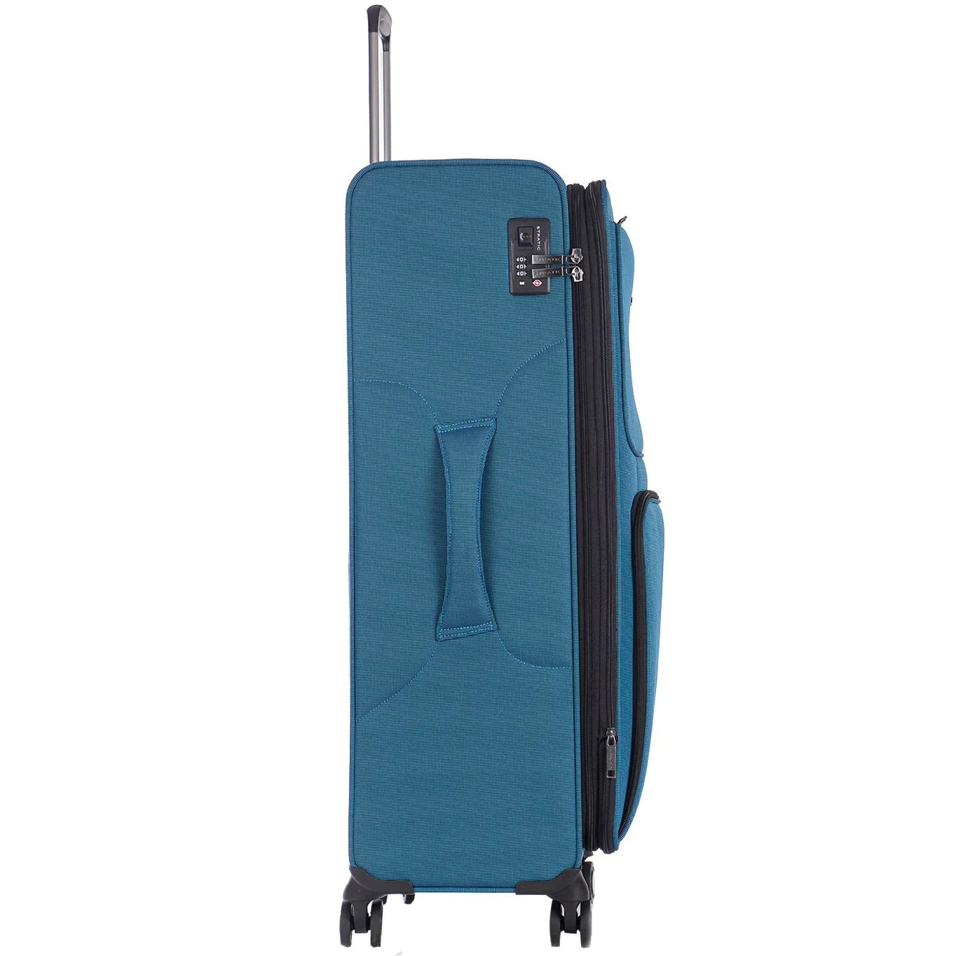Stratic Bendigo Light + 4-wheel trolley 84 cm - redwine
