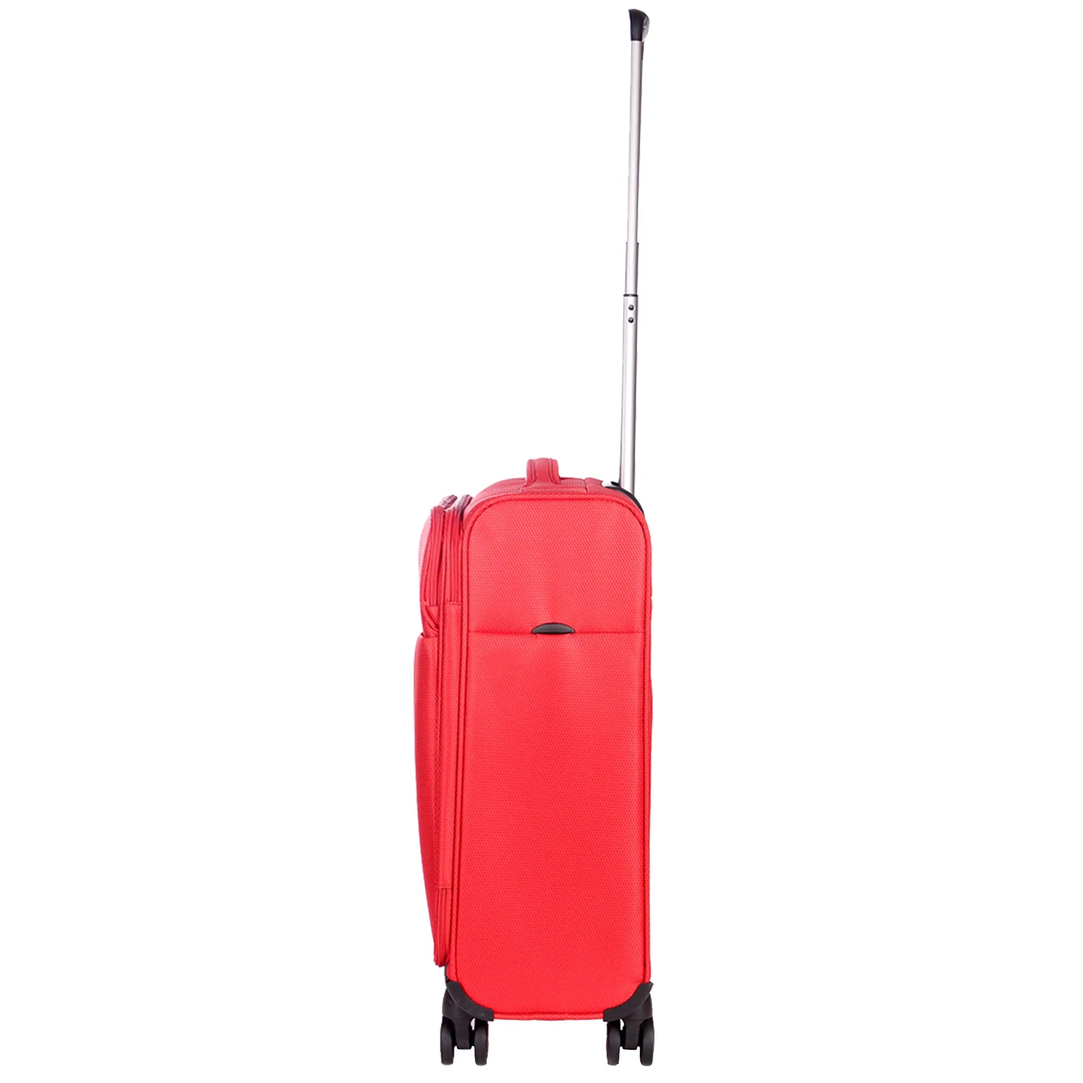 Stratic Light + 4-Rollen Kabinentrolley 55 cm - Red