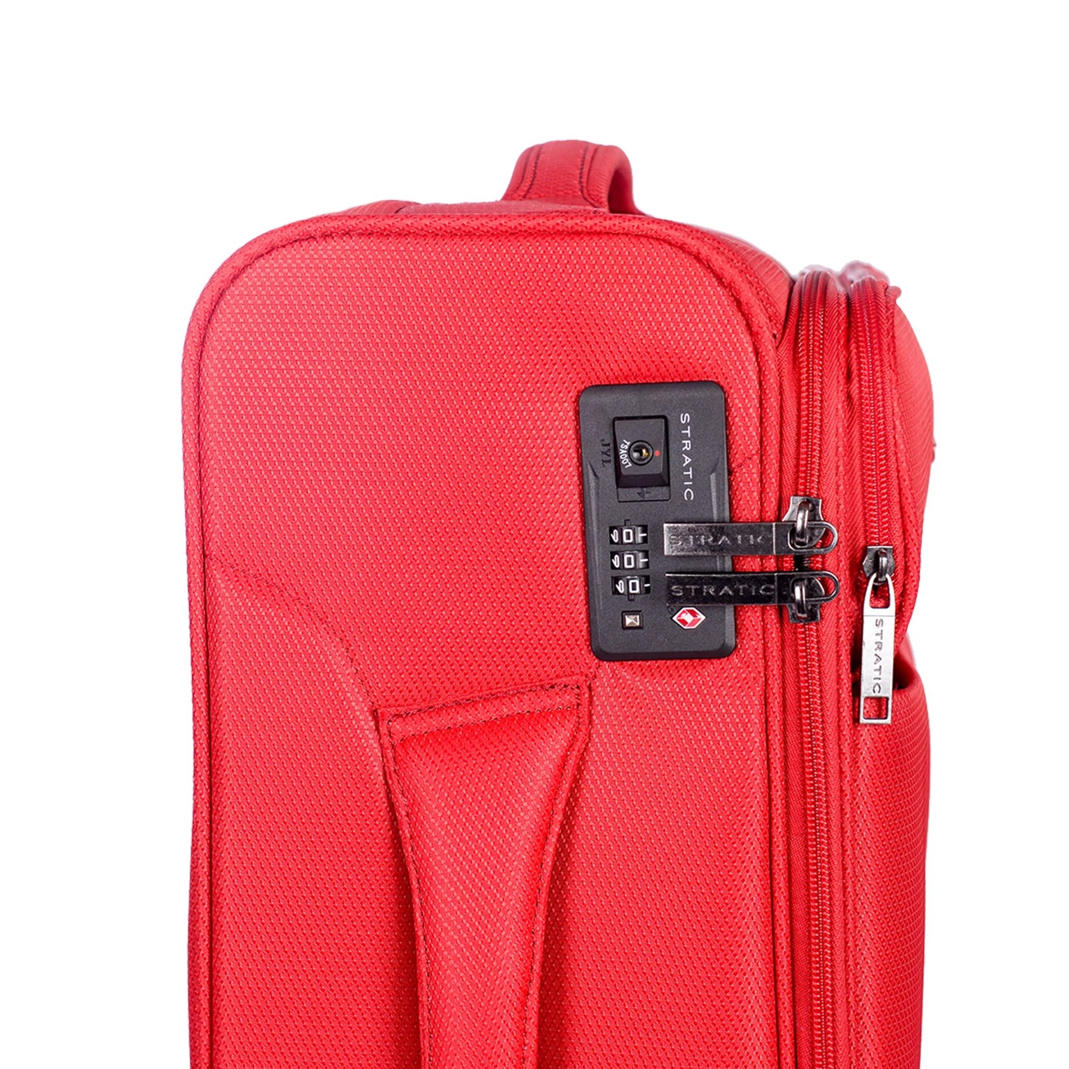 Stratic Light + 4-Rollen Kabinentrolley 55 cm - Red