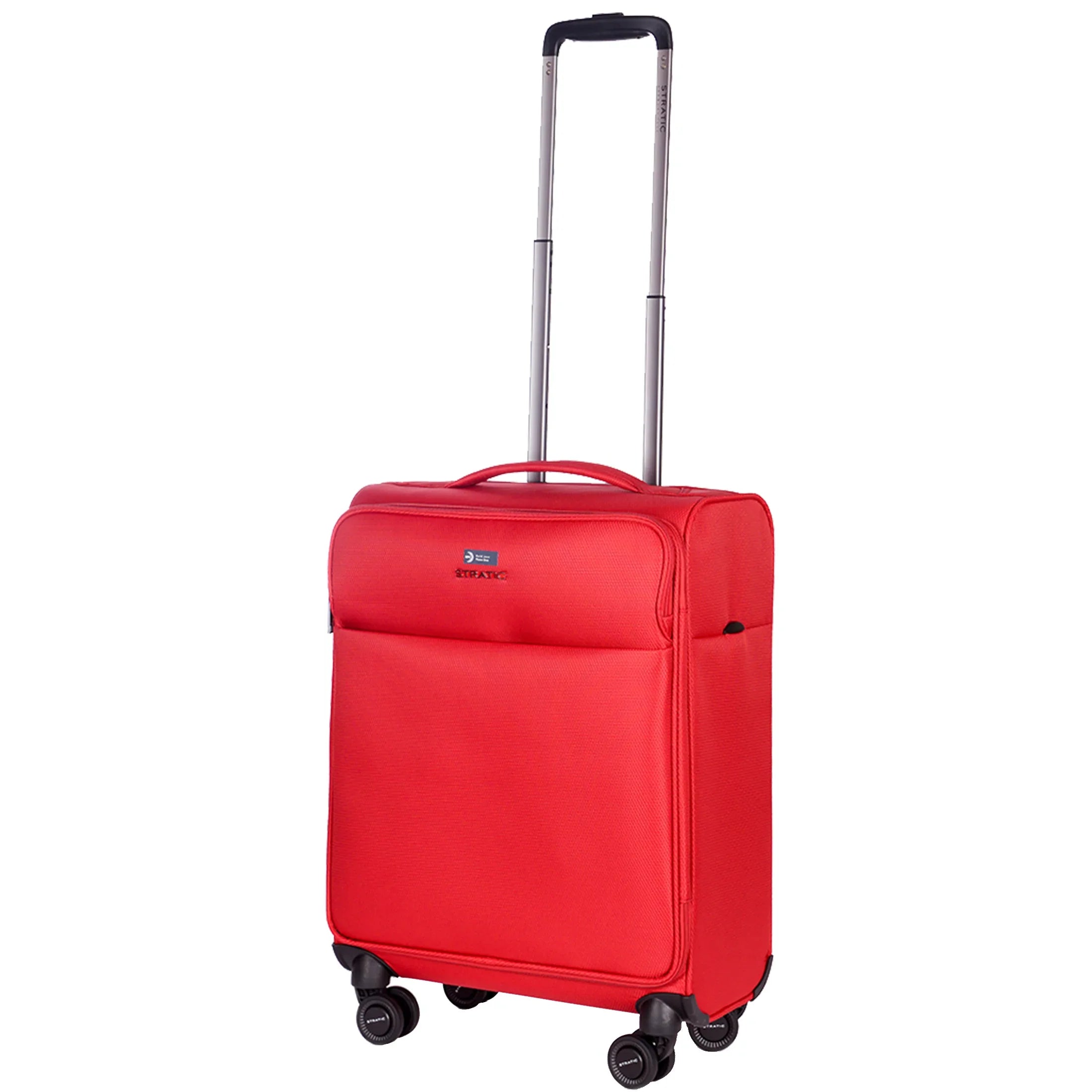 Stratic Light + 4-Rollen Kabinentrolley 55 cm - Red