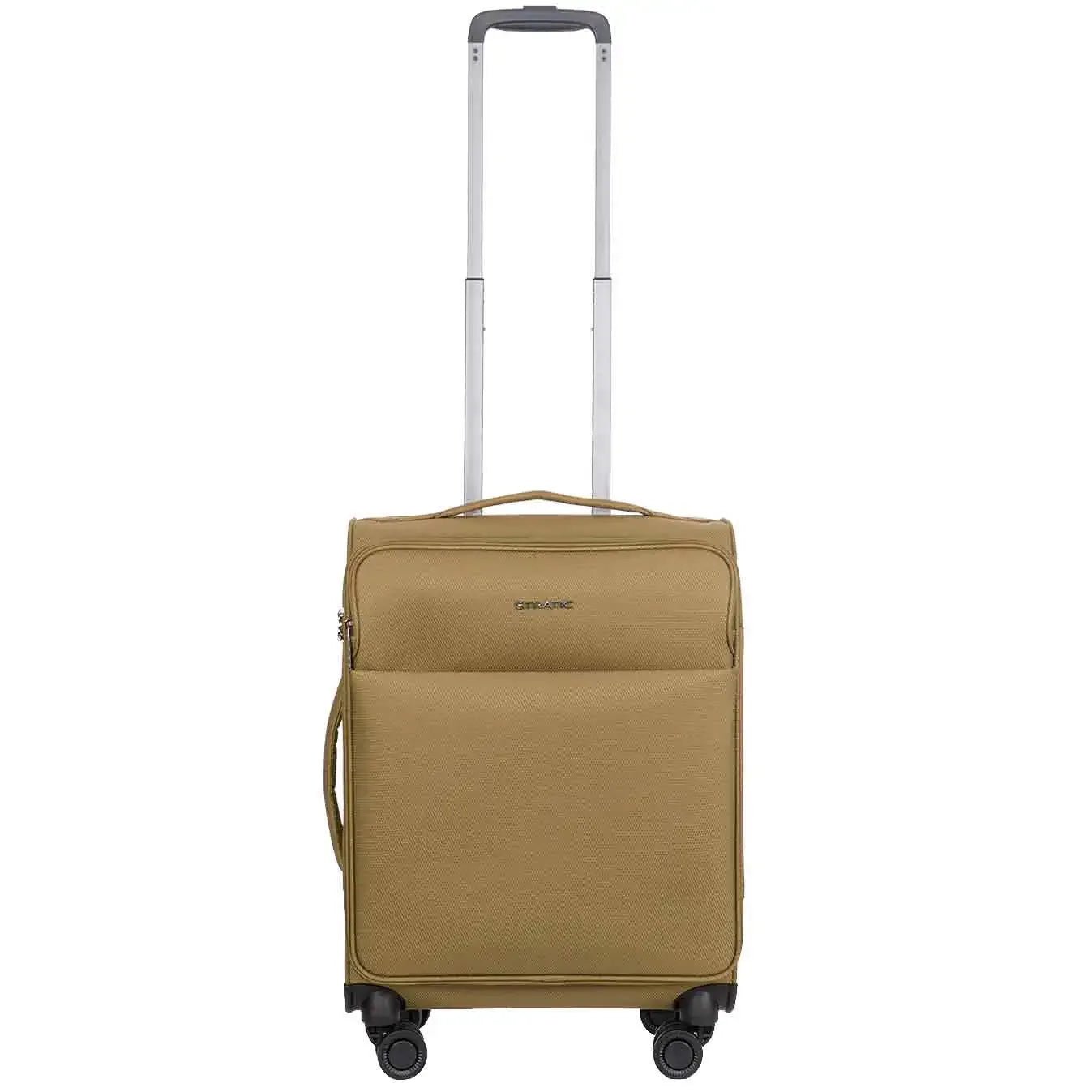 Stratic Light + 4-Rollen Kabinentrolley 55 cm - Khaki