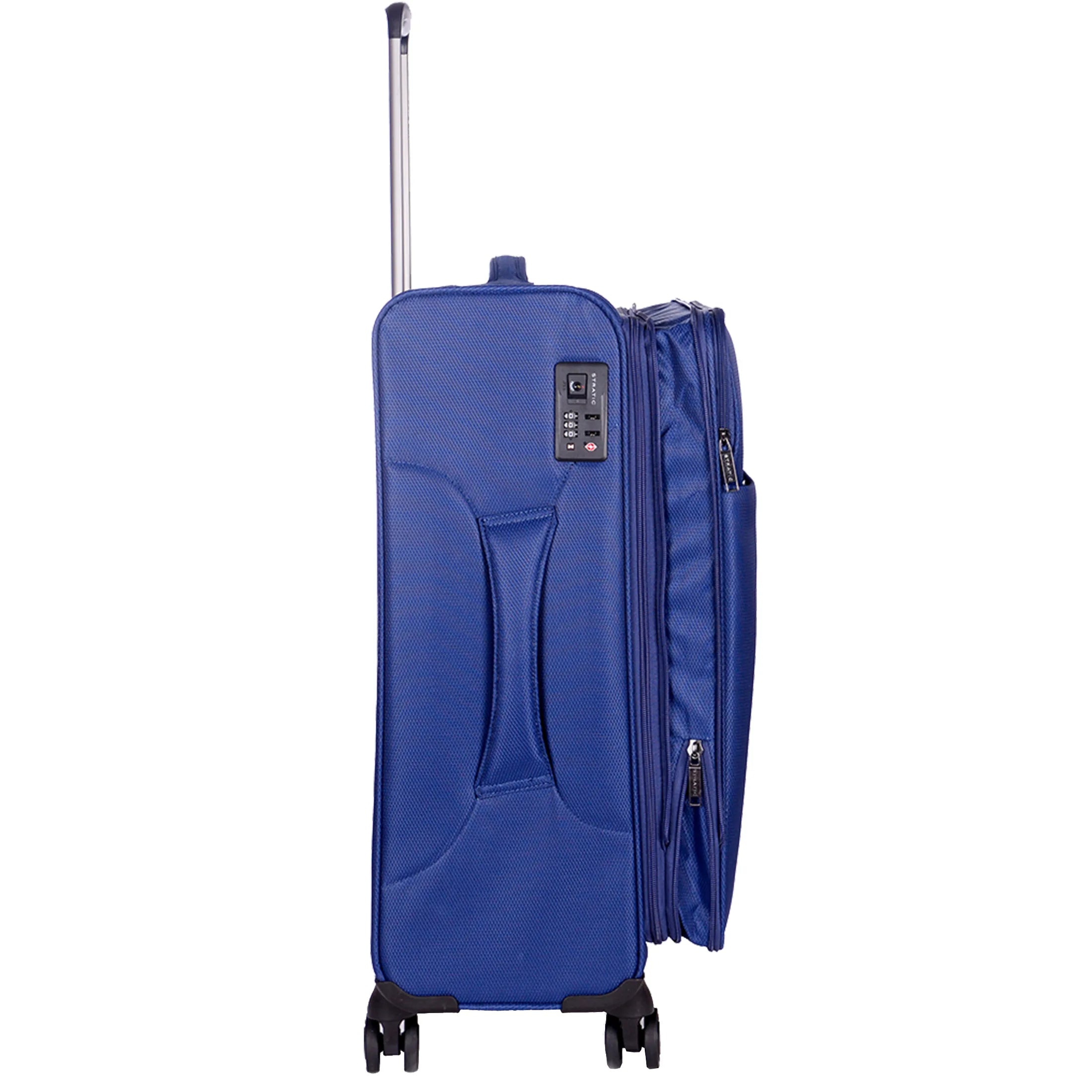 Stratic Light + 4-wheel trolley 68 cm - Khaki