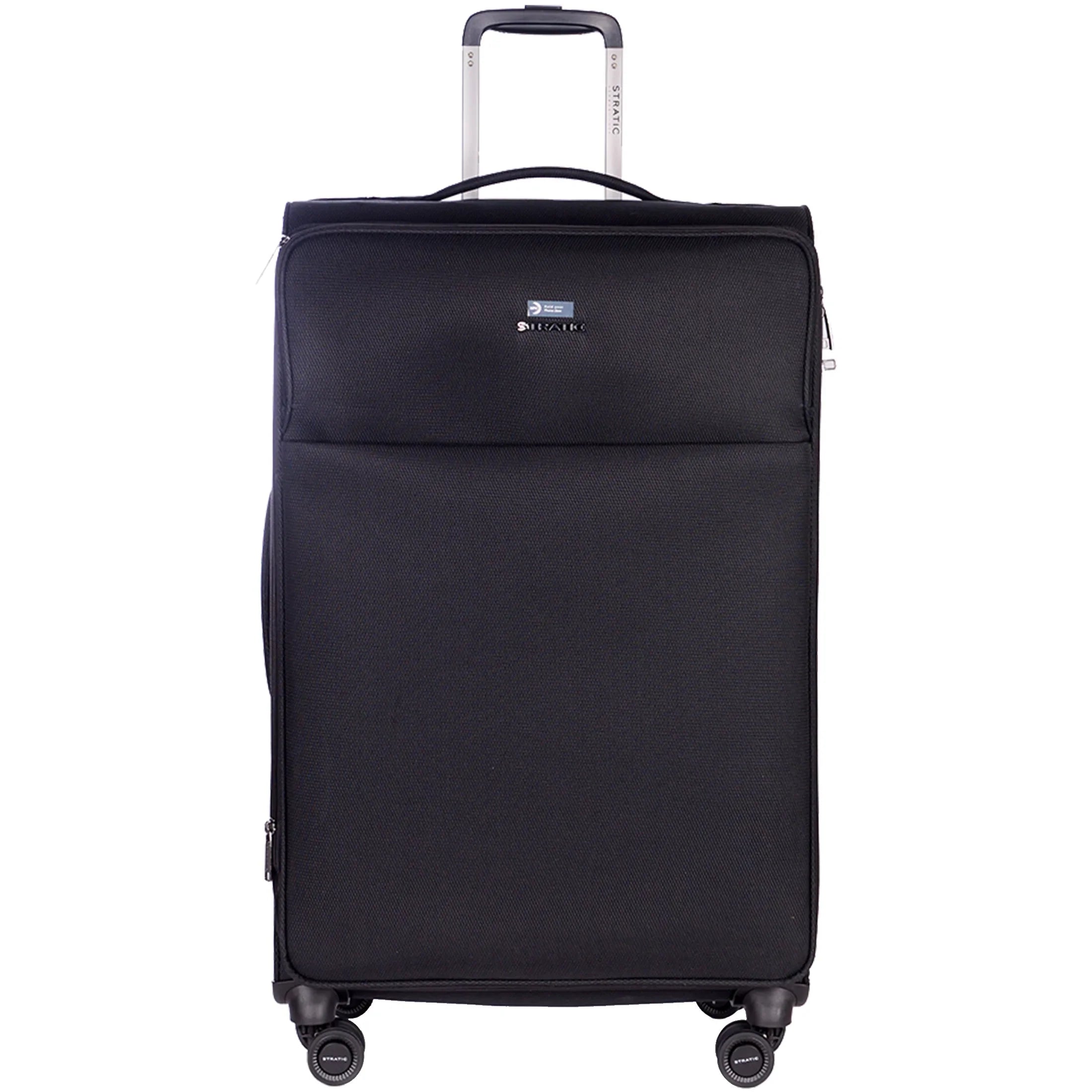 Stratic Light + 4-Rollen Trolley 80 cm - Black