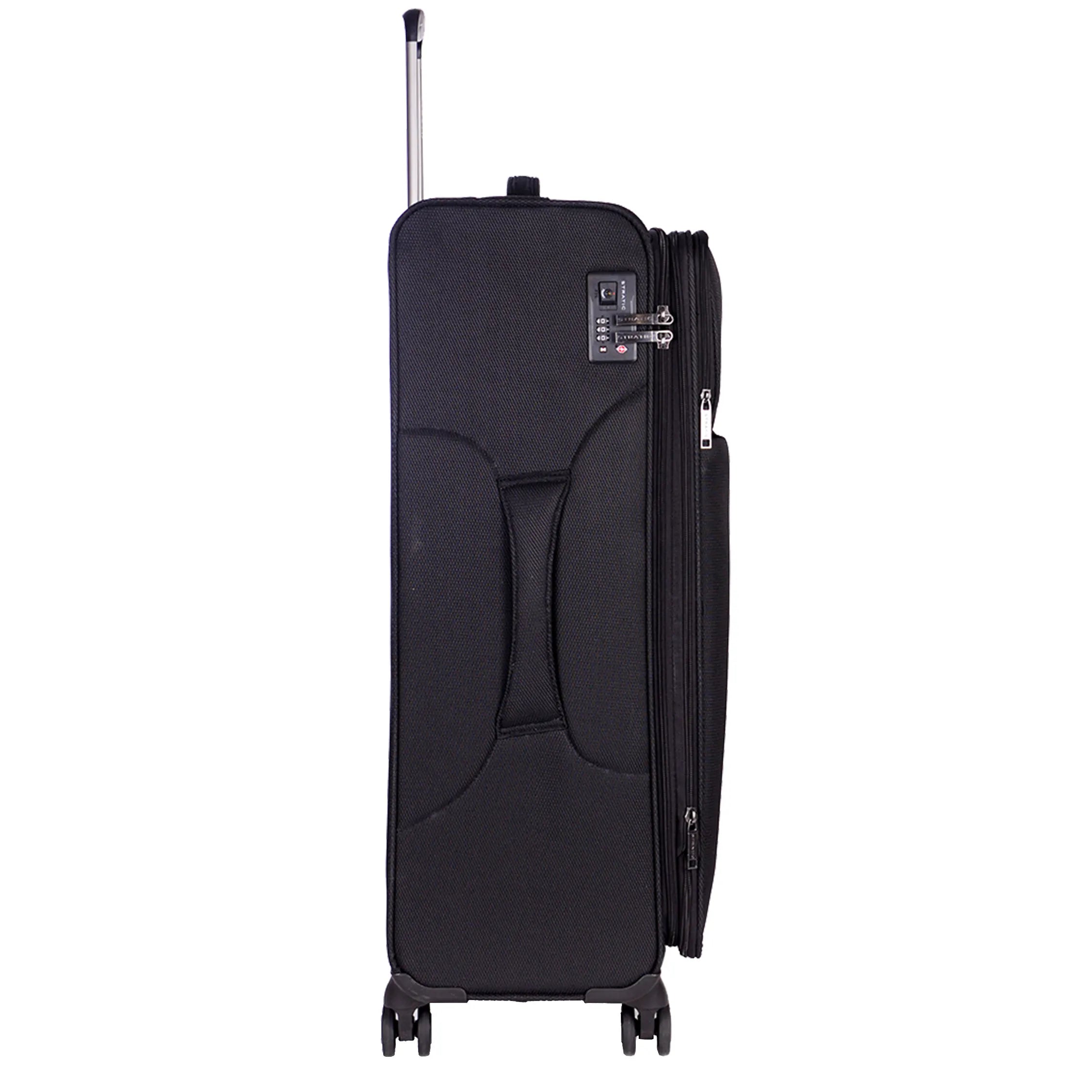 Stratic Light + 4-Rollen Trolley 80 cm - Dark Blue