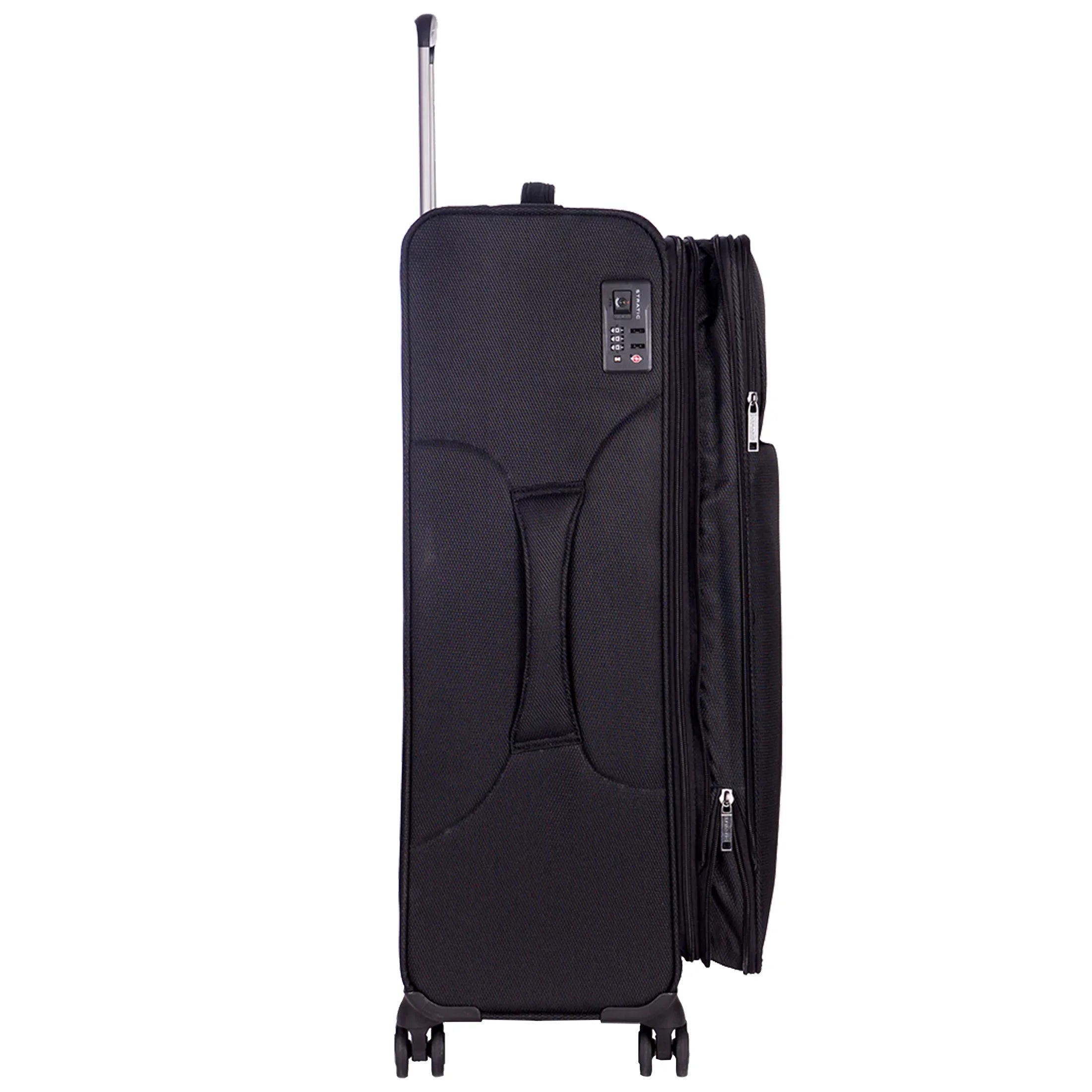 Stratic Light + 4-Rollen Trolley 80 cm - Dark Blue