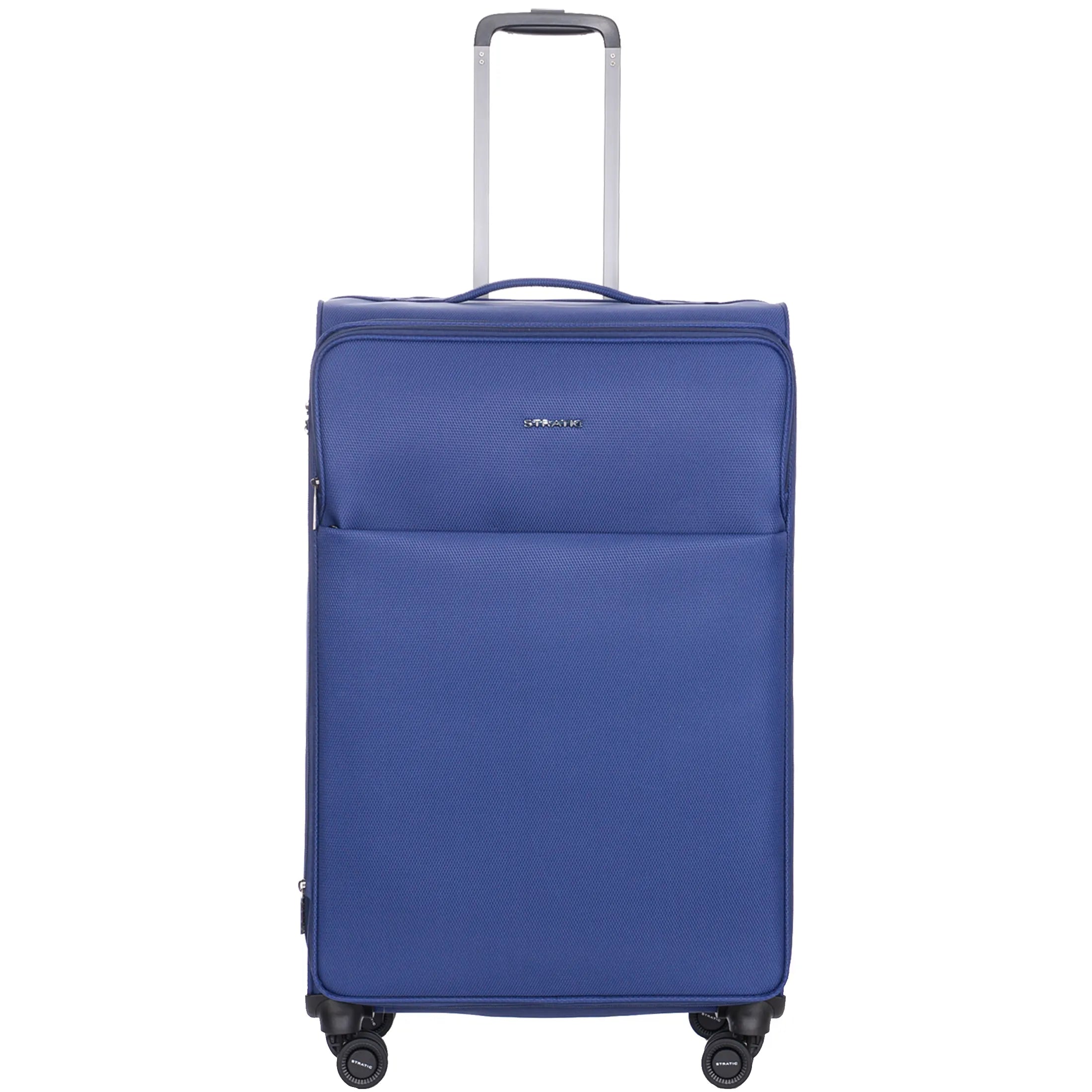 Stratic Light + 4-Rollen Trolley 80 cm - Dark Blue