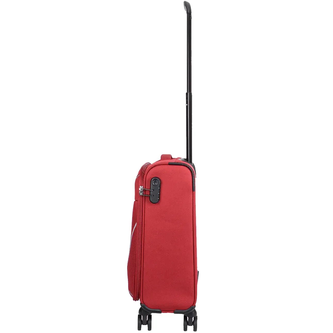 Stratic Strong 4-Rollen Kabinentrolley 55 cm - redwine