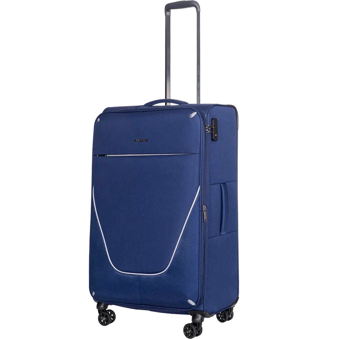 Stratic Strong 4-wheel trolley 78 cm navy - Main Image