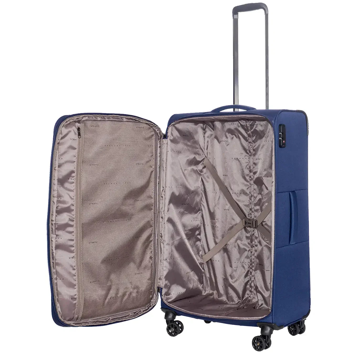 Stratic Strong 4-Rollen Trolley 78 cm - navy