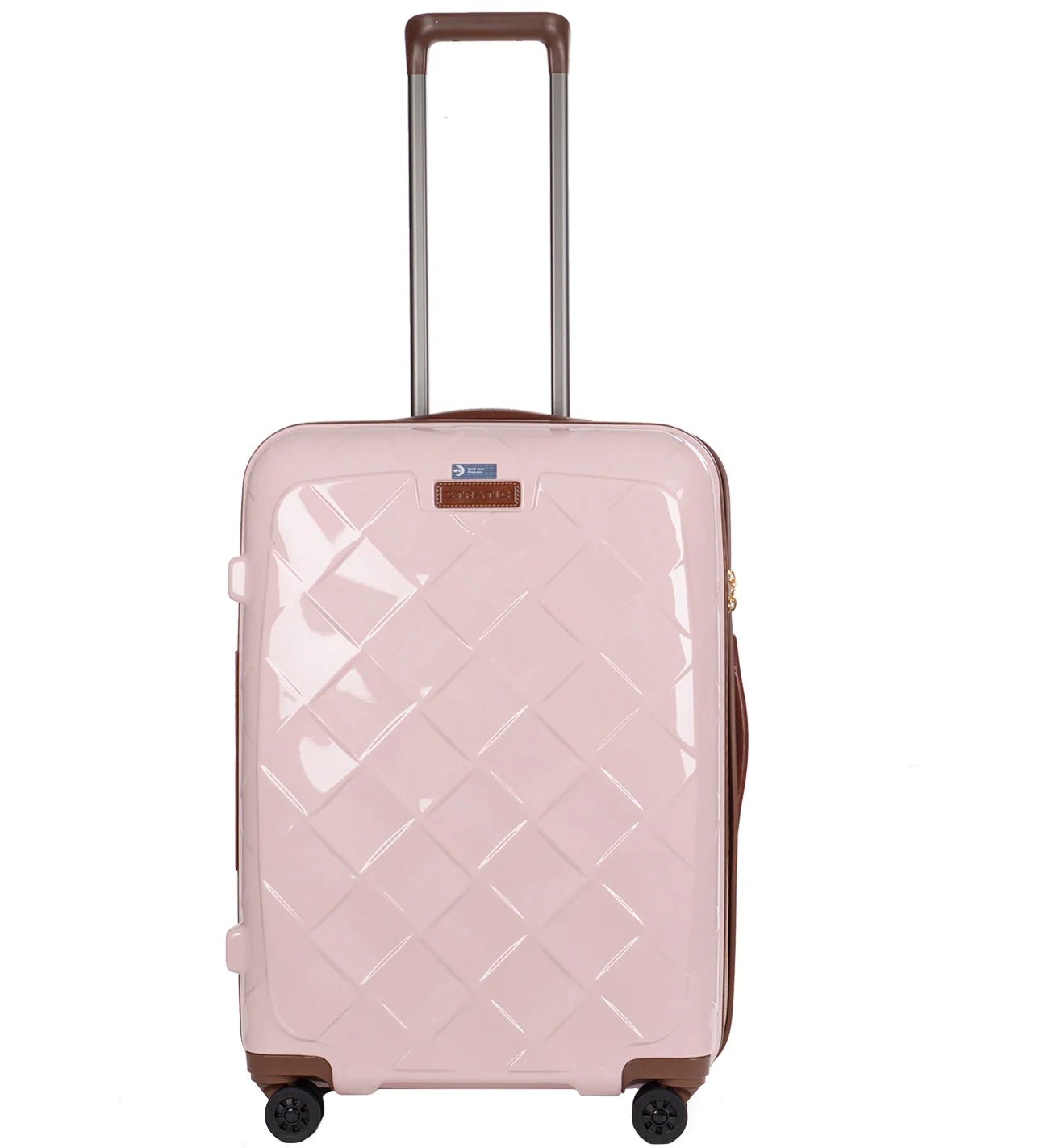 Stratic Leather & More 4-Rollen-Trolley 66 cm - rose