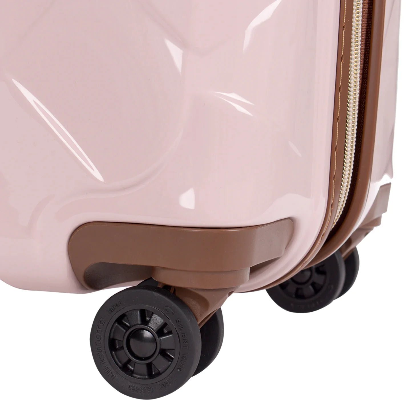 Stratic Leather & More 4-Rollen-Trolley 66 cm - rose