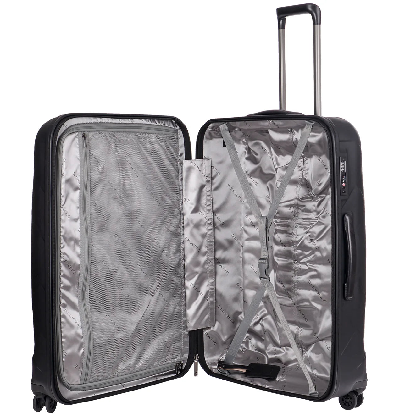Stratic Leather & More 4-Rollen-Trolley 76 cm - rose