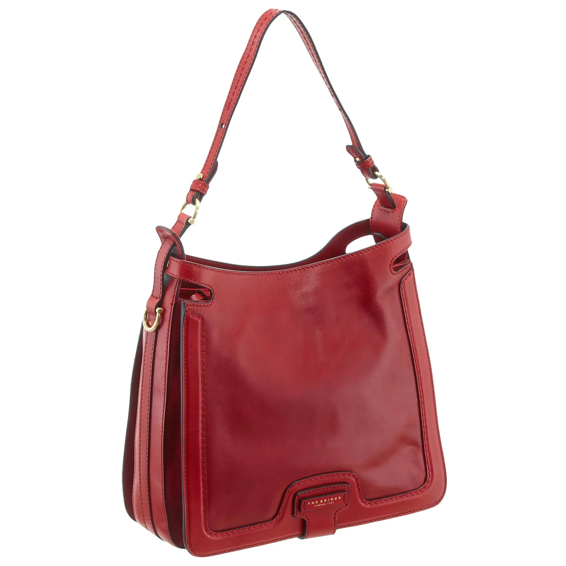 The Bridge Giglio shoulder bag 31 cm - rosso