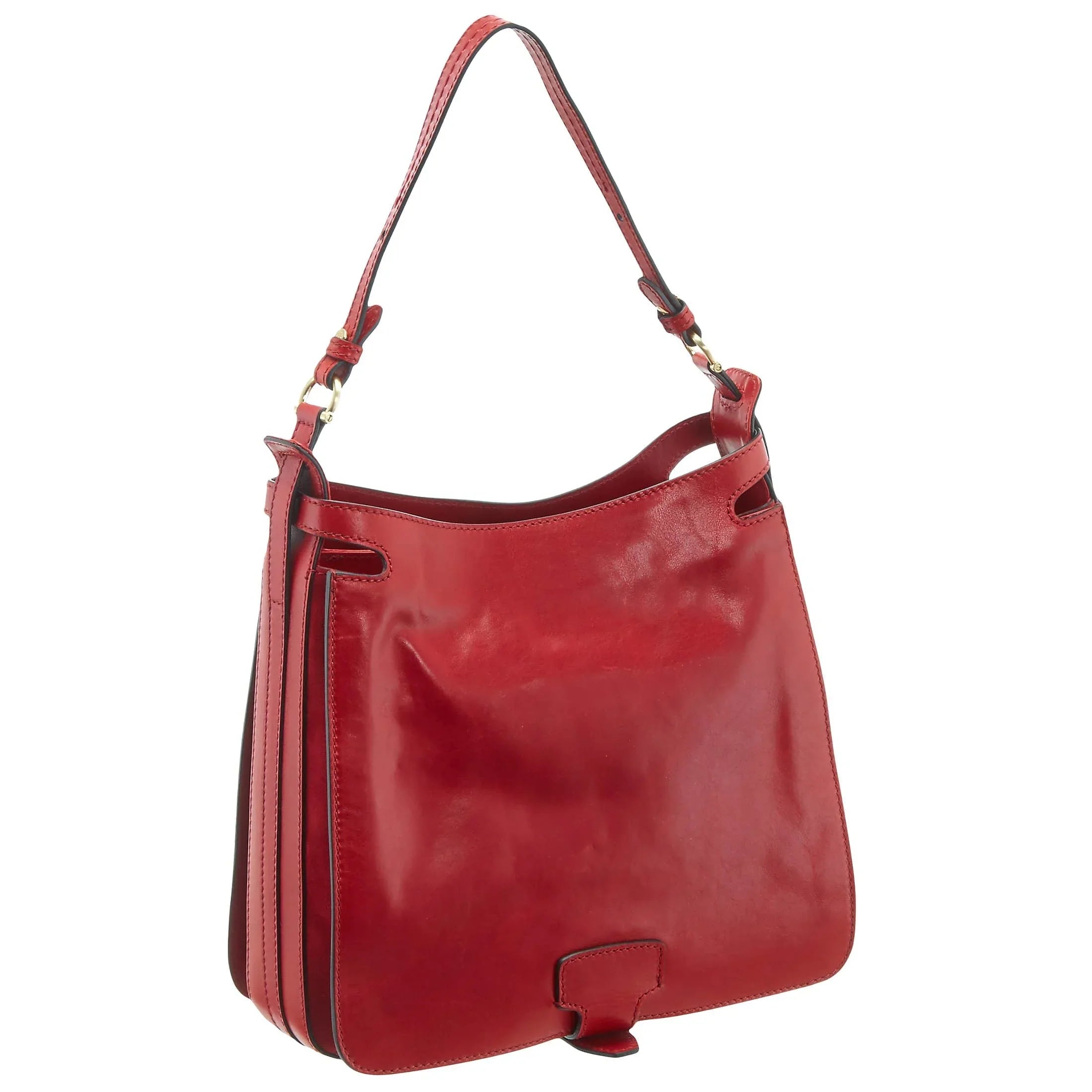 The Bridge Giglio shoulder bag 31 cm - rosso