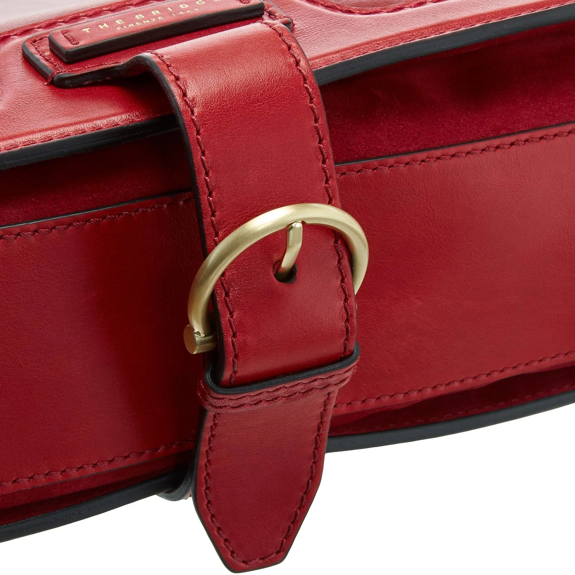The Bridge Giglio shoulder bag 31 cm - rosso