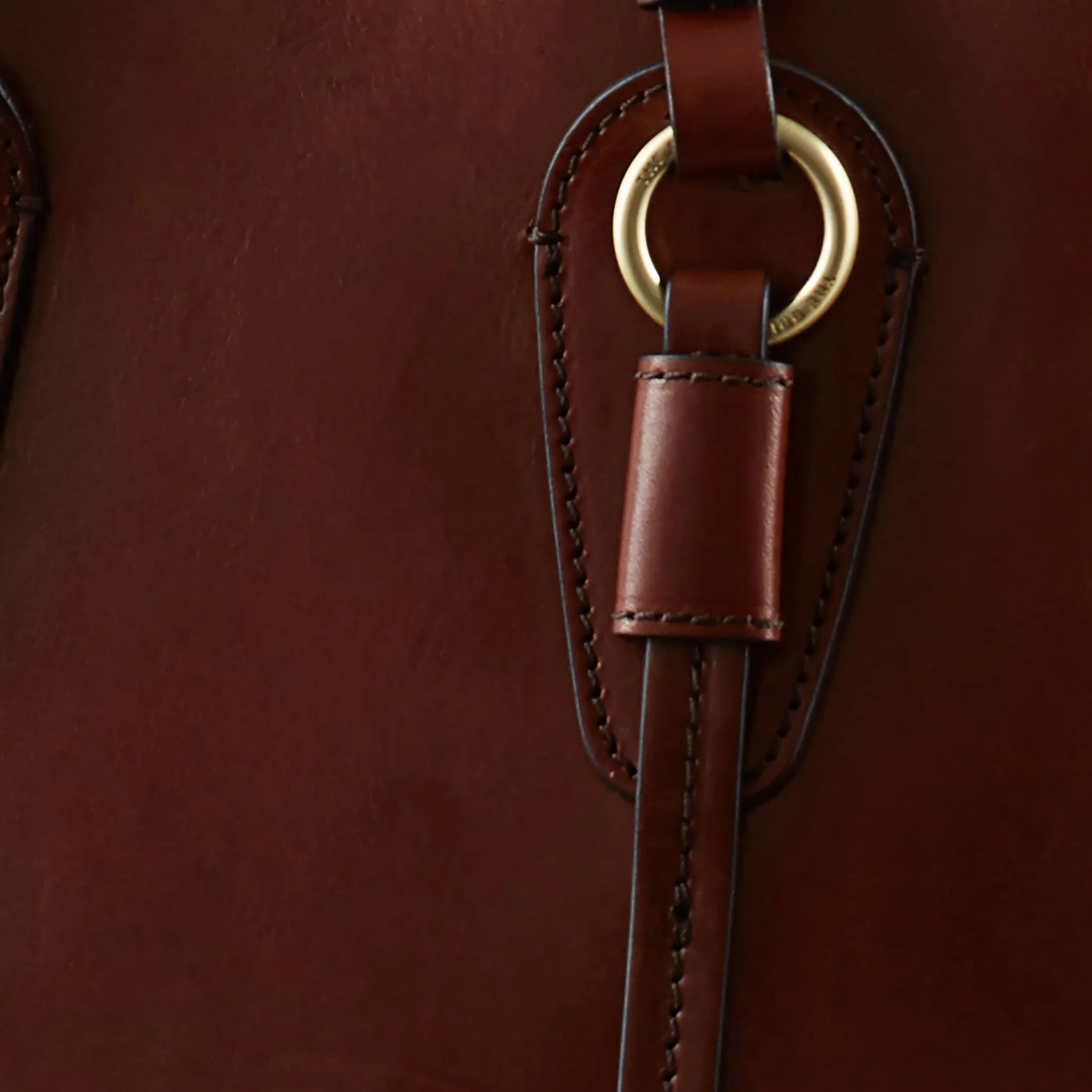 The Bridge Strozzi shoulder bag 37 cm - marrone