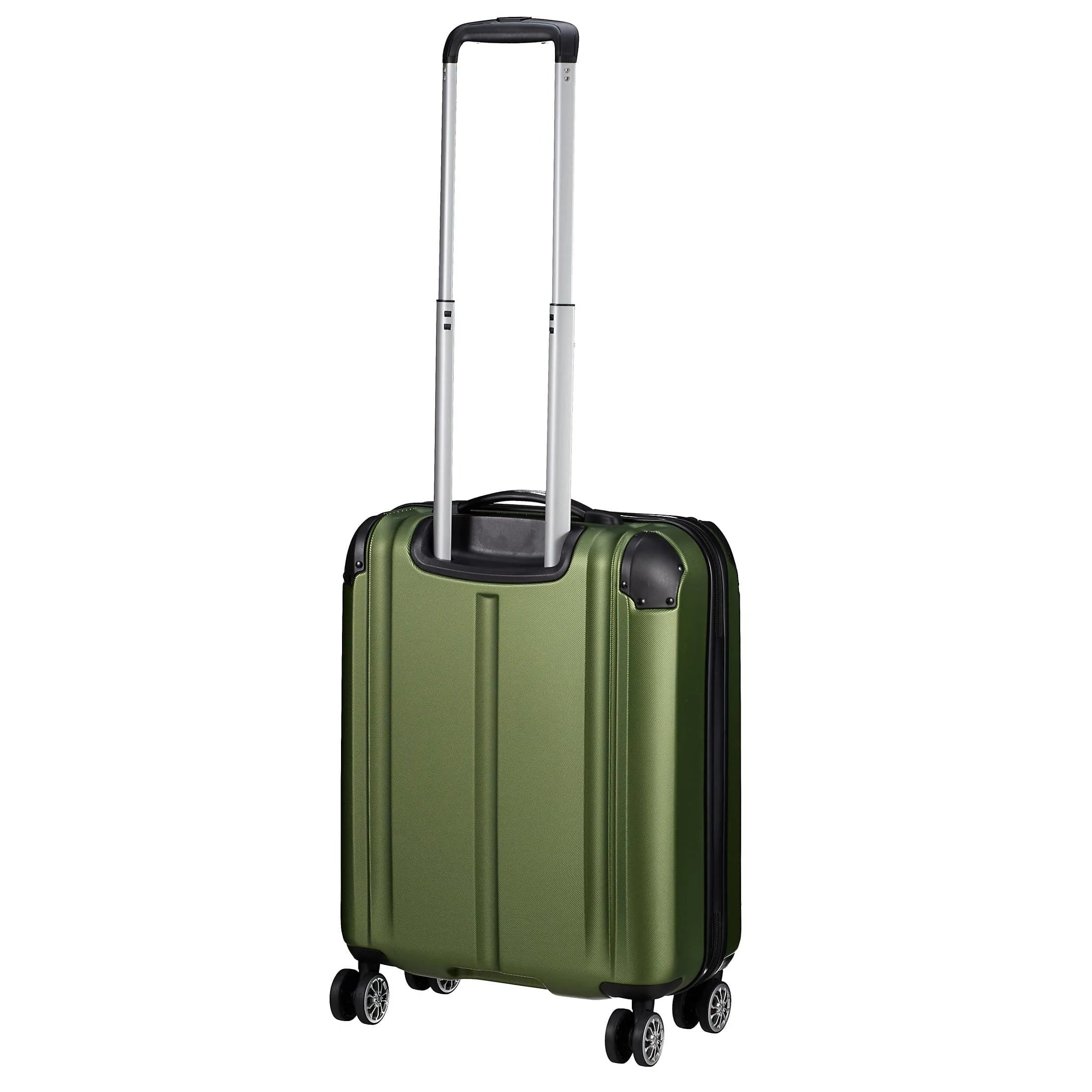 Travelite City 4-Rollen-Bordtrolley 55 cm - marine