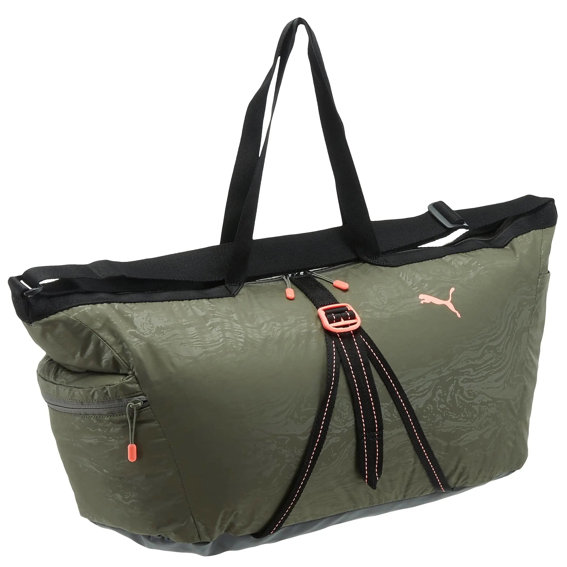 Puma Sports Fit AT Workout Bag 47 cm - black-reflective silver