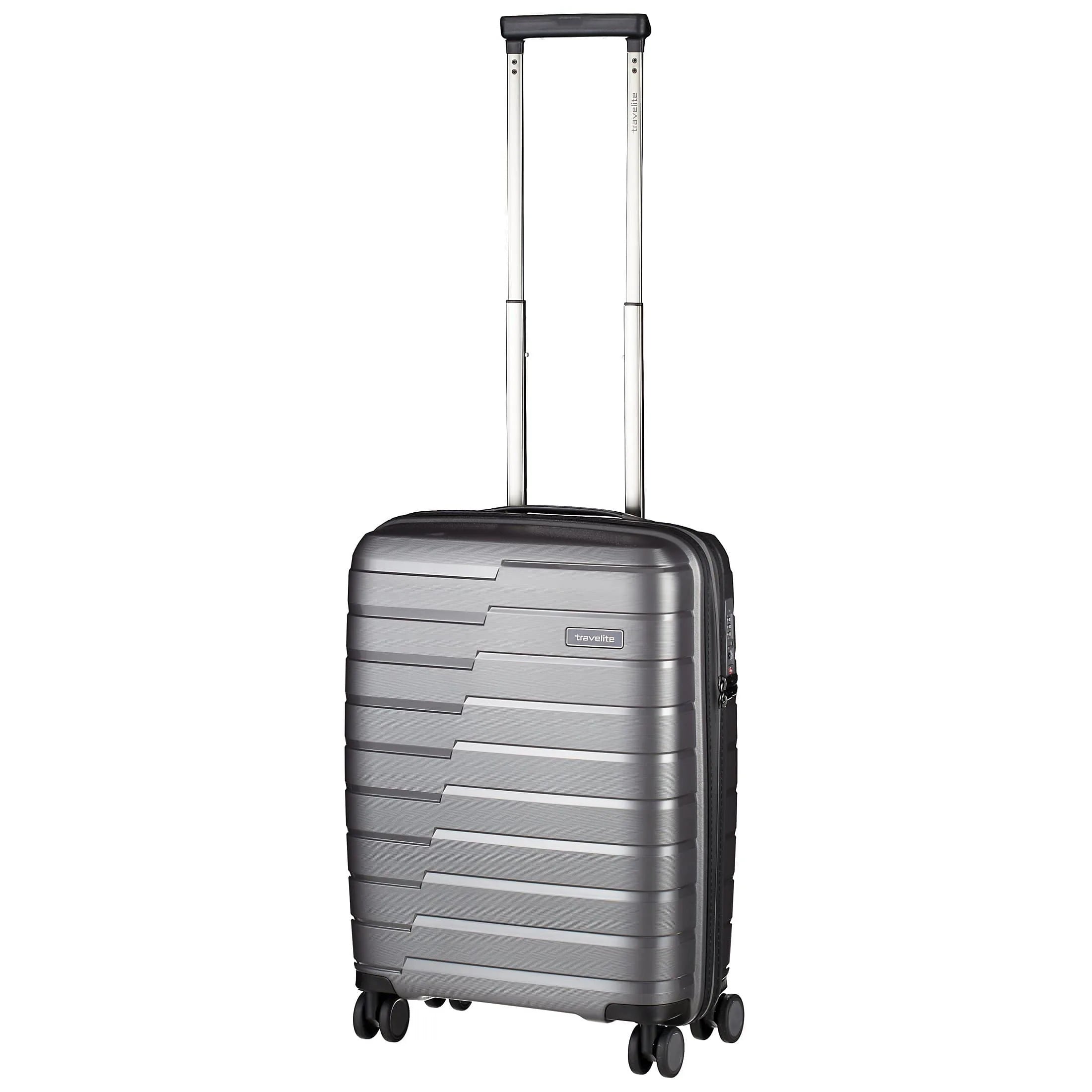 Travelite Air Base 4-wheel cabin trolley 55 cm - anthracite
