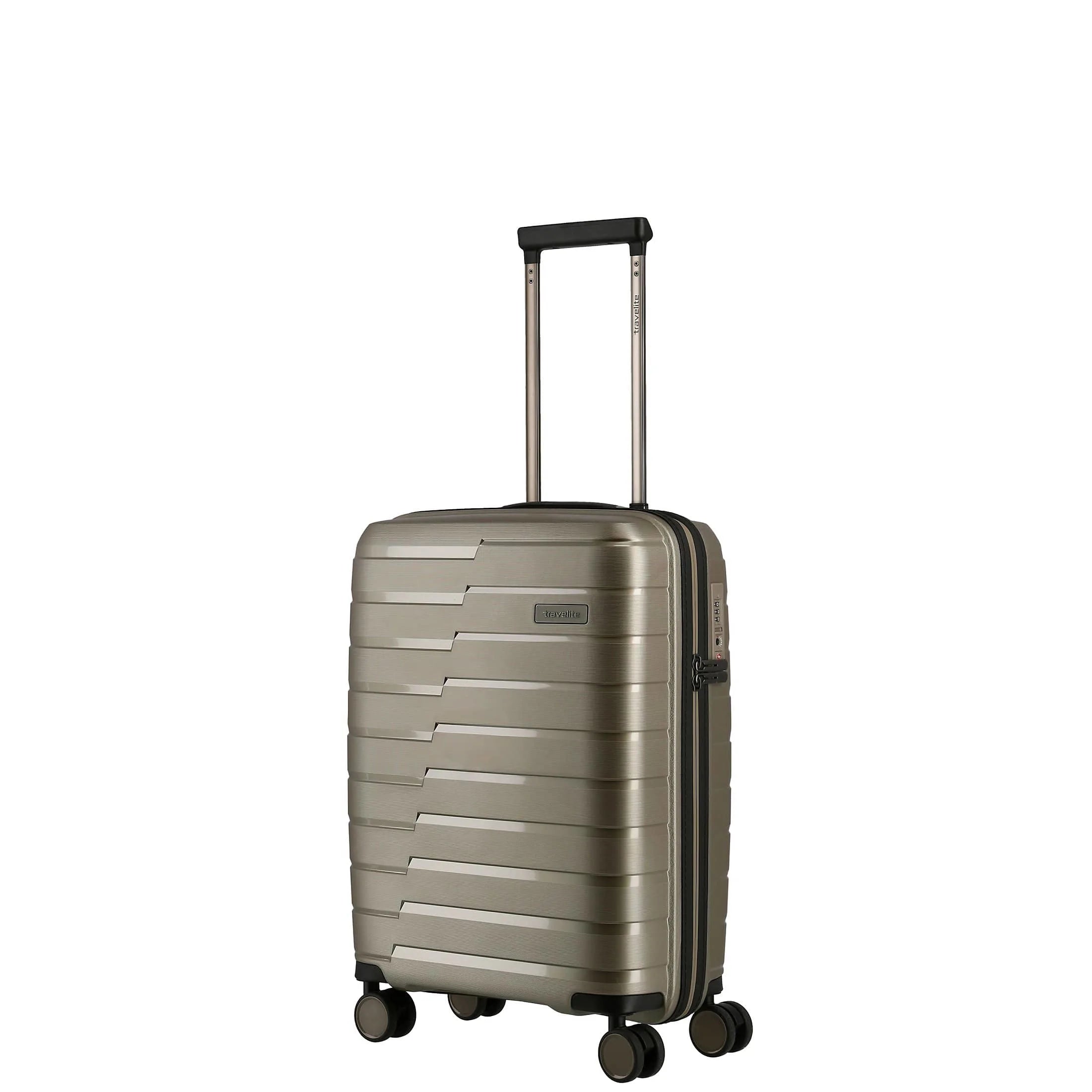 Travelite Air Base 4-wheel cabin trolley 55 cm - champagne