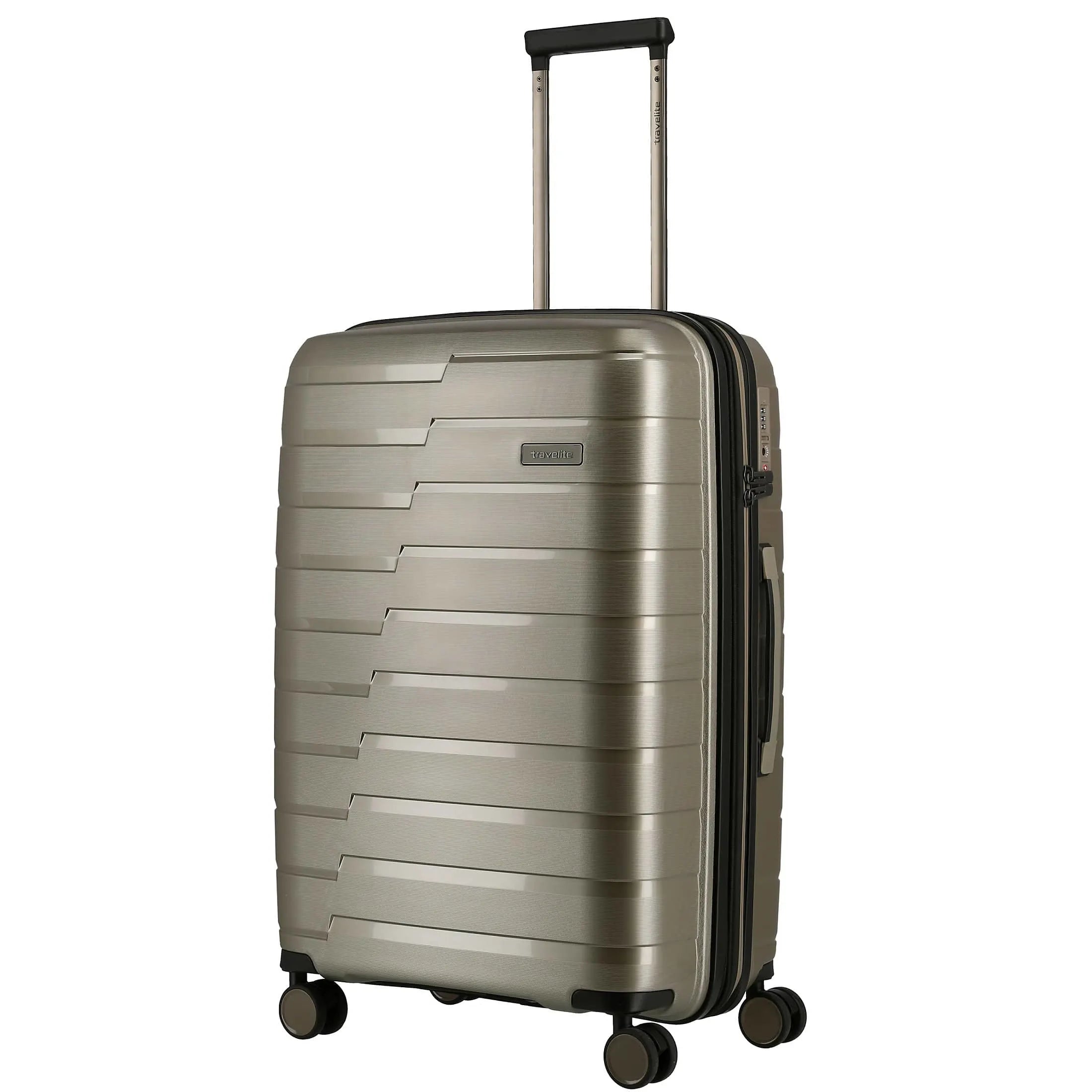 Travelite Air Base 4-Rollen Trolley 67 cm - champagner