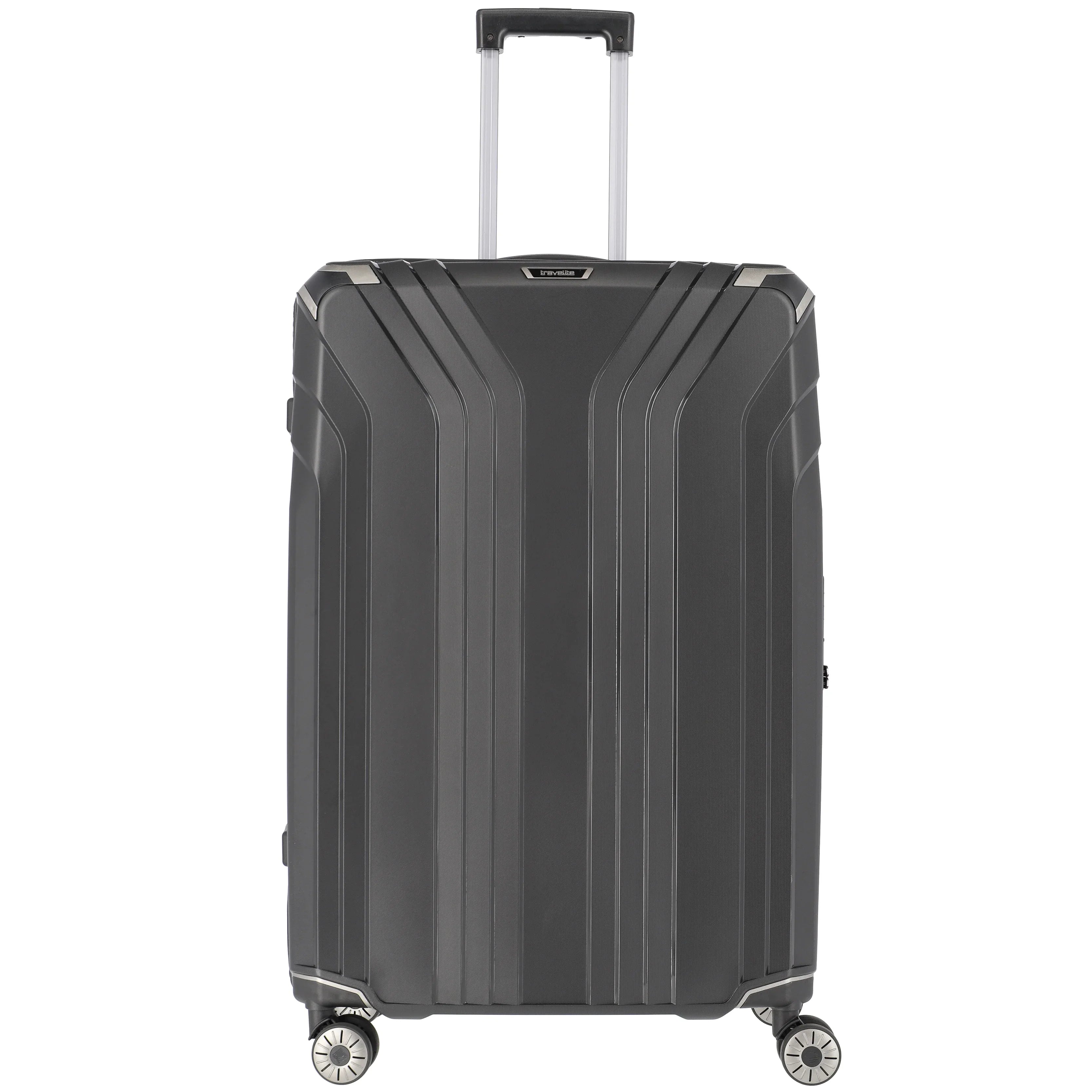 Travelite Elvaa 4-Rollen Trolley 76 cm - Schwarz