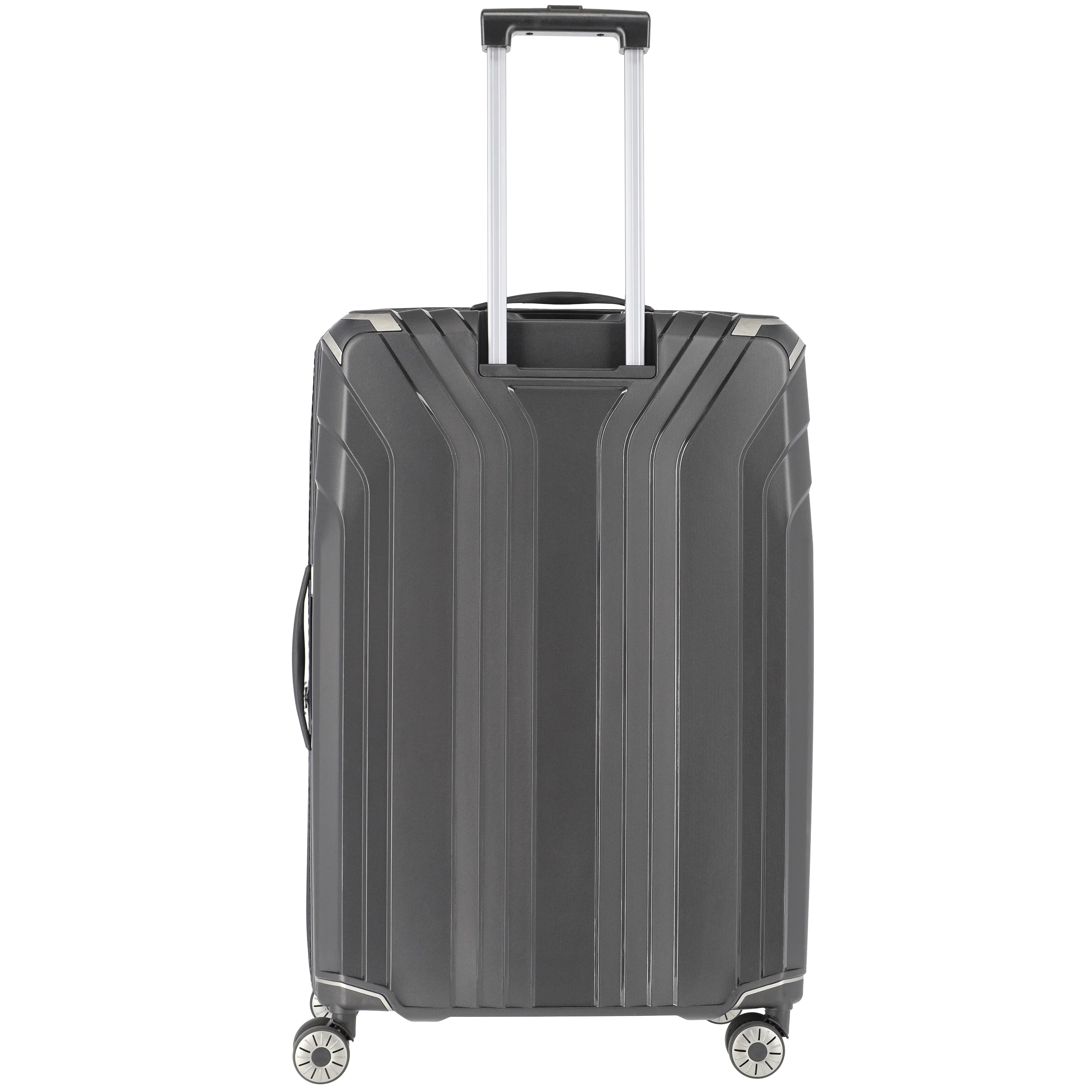 Travelite Elvaa 4-Rollen Trolley 76 cm - Schwarz