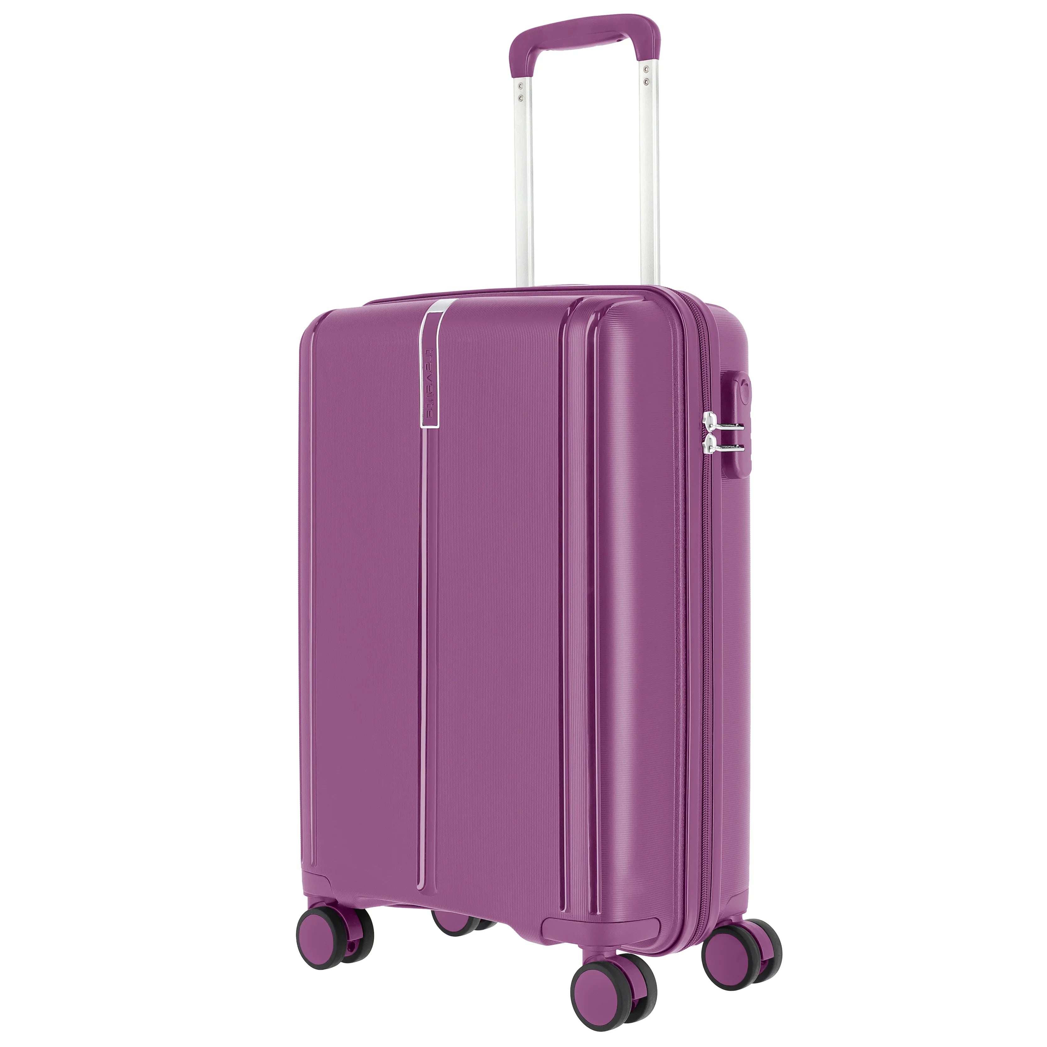 Travelite VAKA 4-Rollen Kabinentrolley 55 cm - Purple