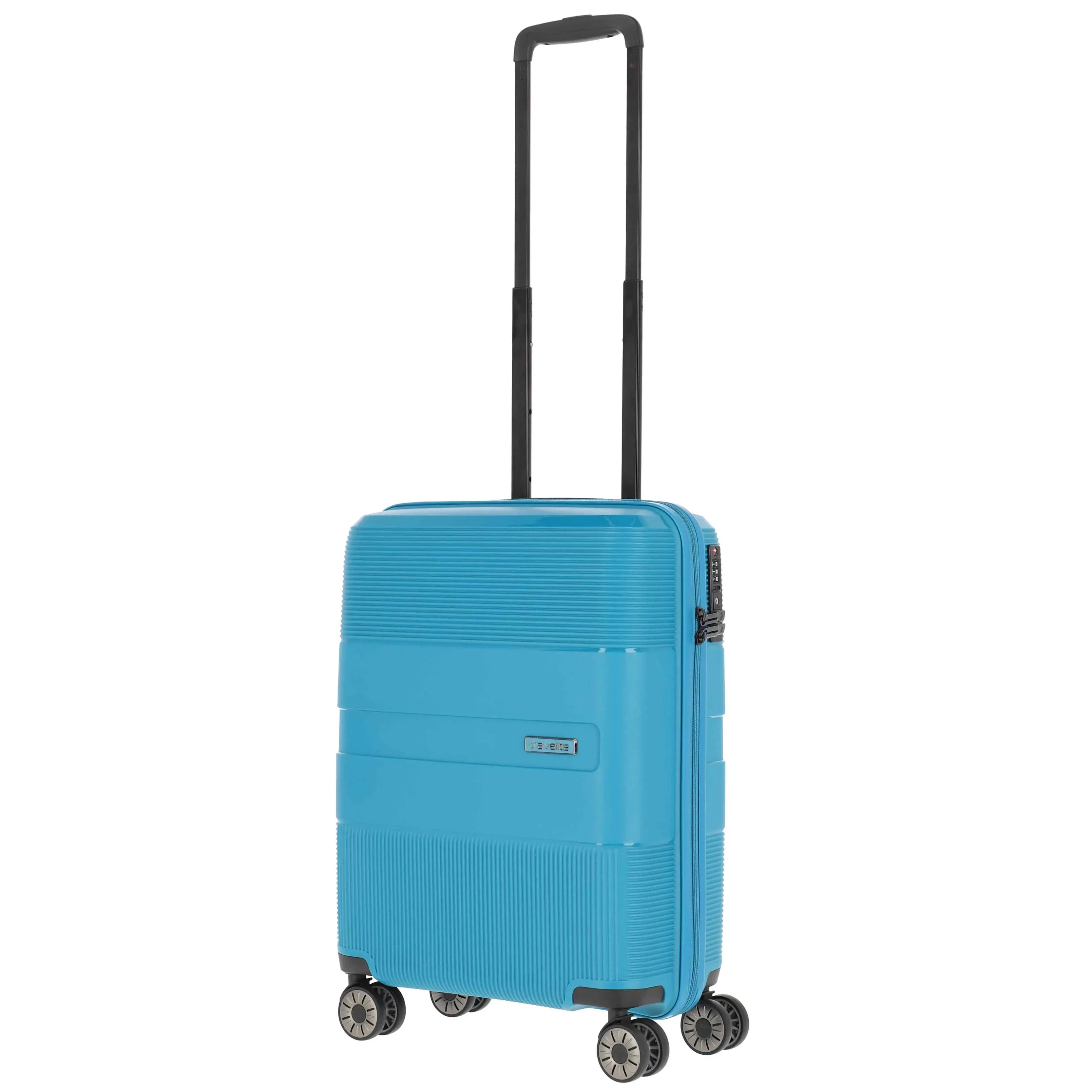 Travelite Waal 4-Rollen Kabinentrolley 55 cm - Türkis