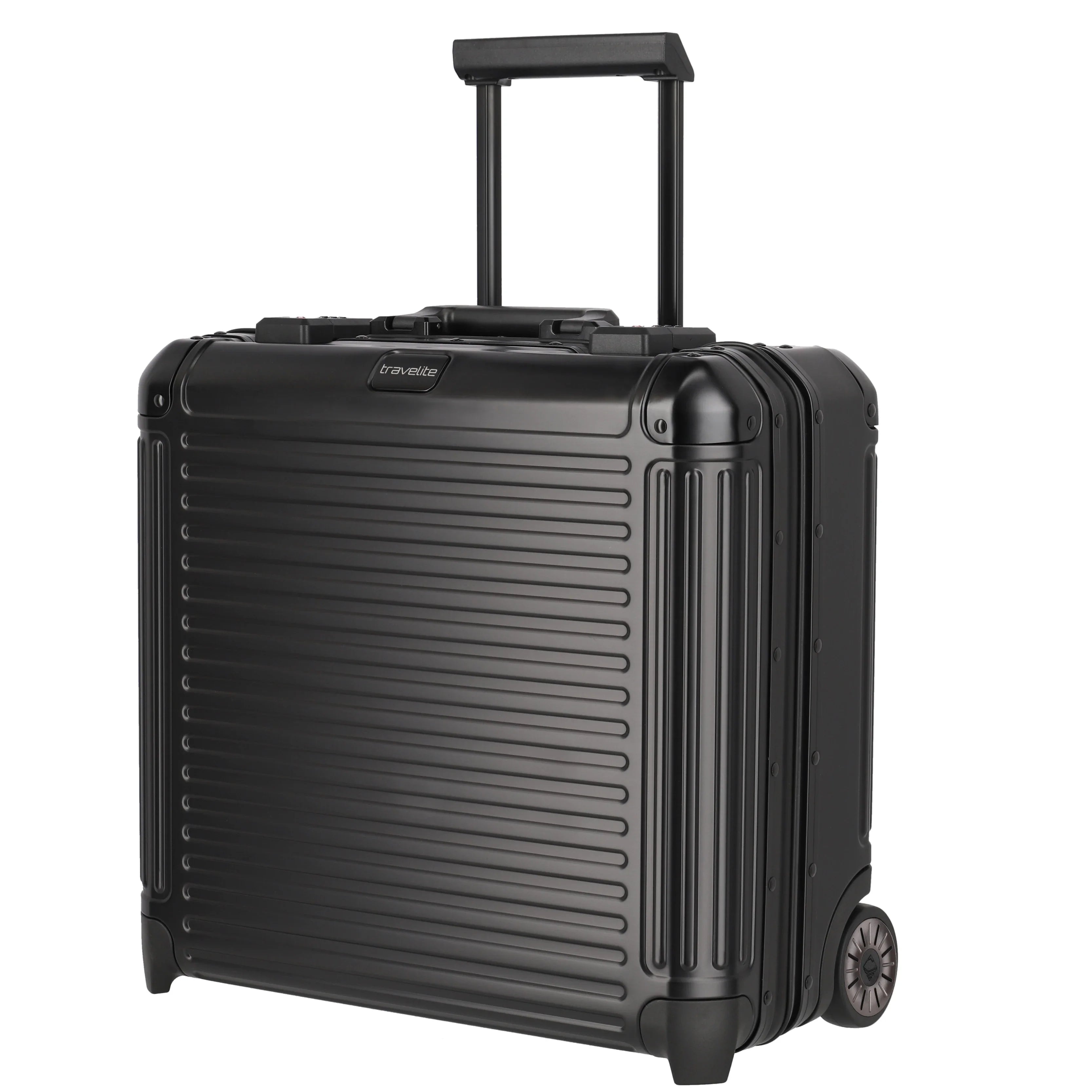 Travelite NEXT 2-Rollen Businesstrolley 45 cm - schwarz